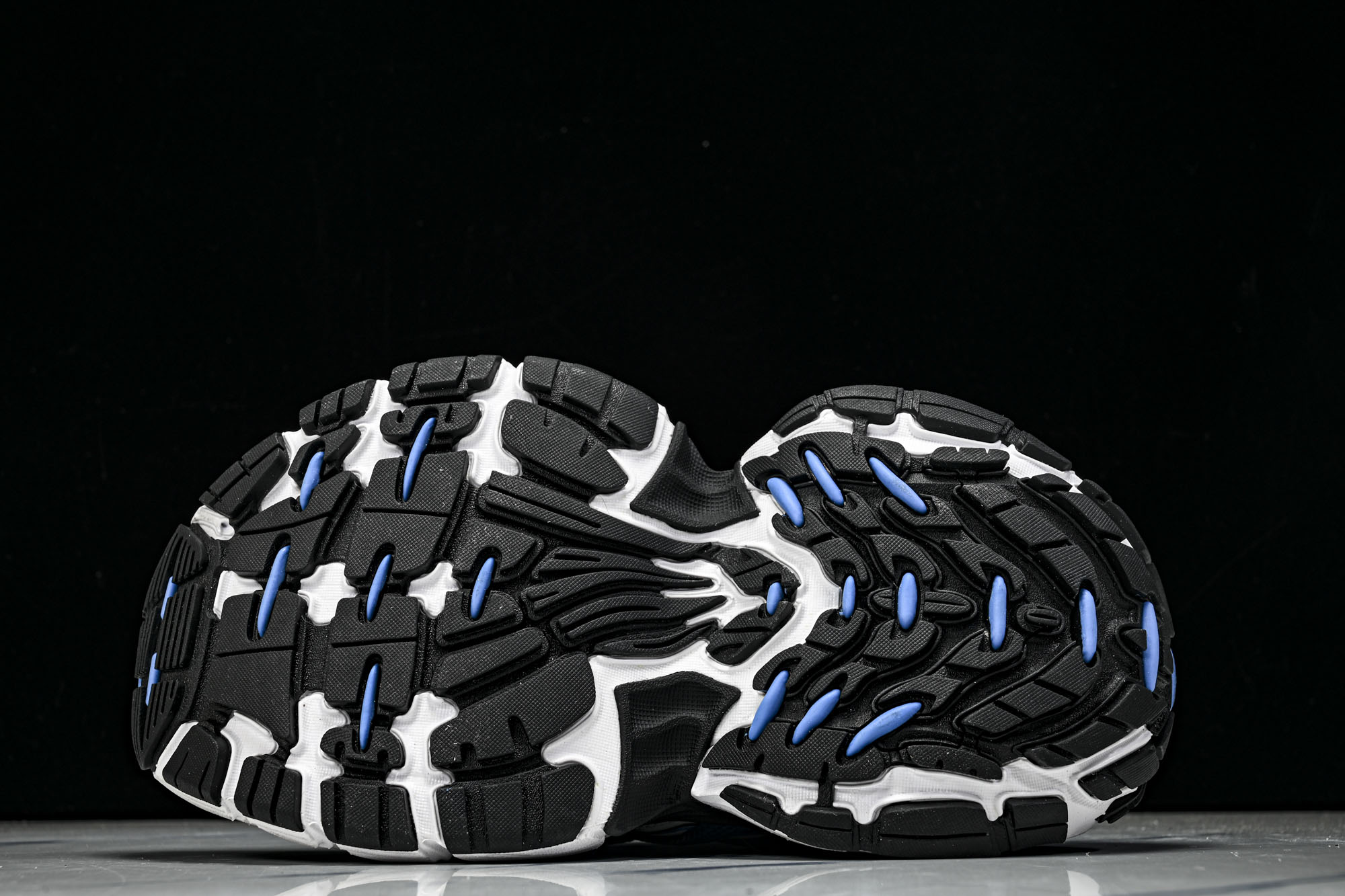 Balenciaga巴黎世家 6XL 黑蓝 W6XEX 9401 #YZ009新品 原配套鞋盒 鞋带 防