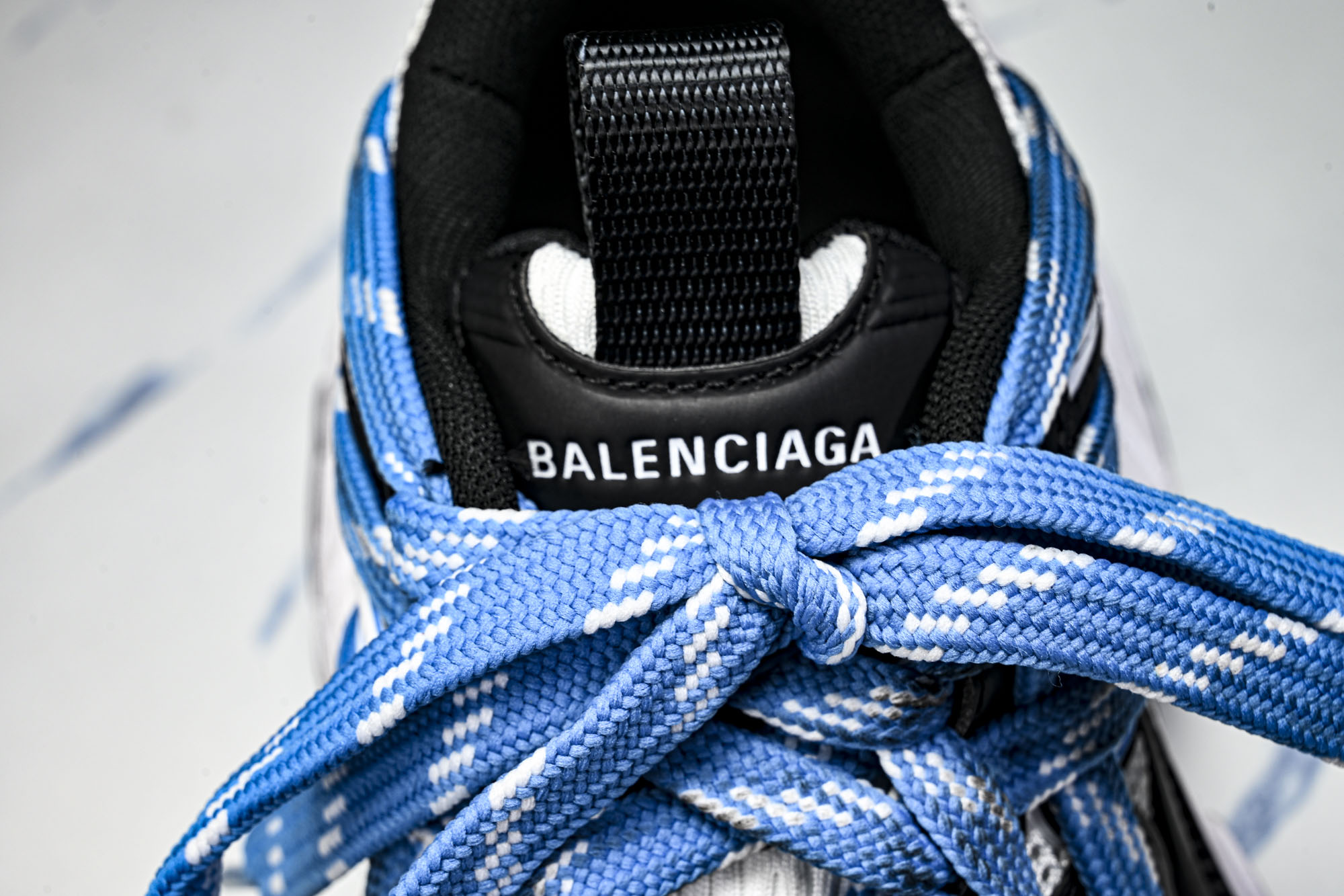 Balenciaga巴黎世家 6XL 黑蓝 W6XEX 9401 #YZ009新品 原配套鞋盒 鞋带 防