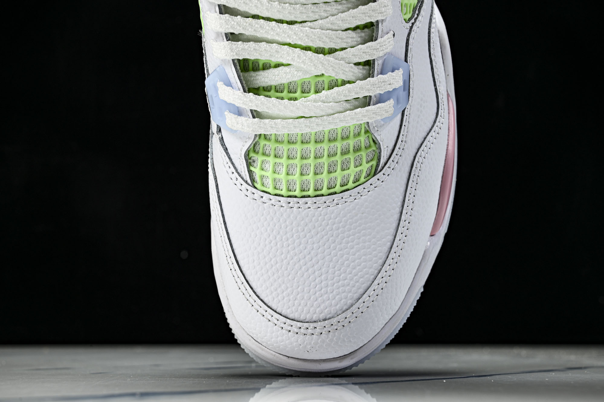 Air Jordan 4 Retro GS “情人节” 2026 白粉草绿色 IB7068-100 #Y