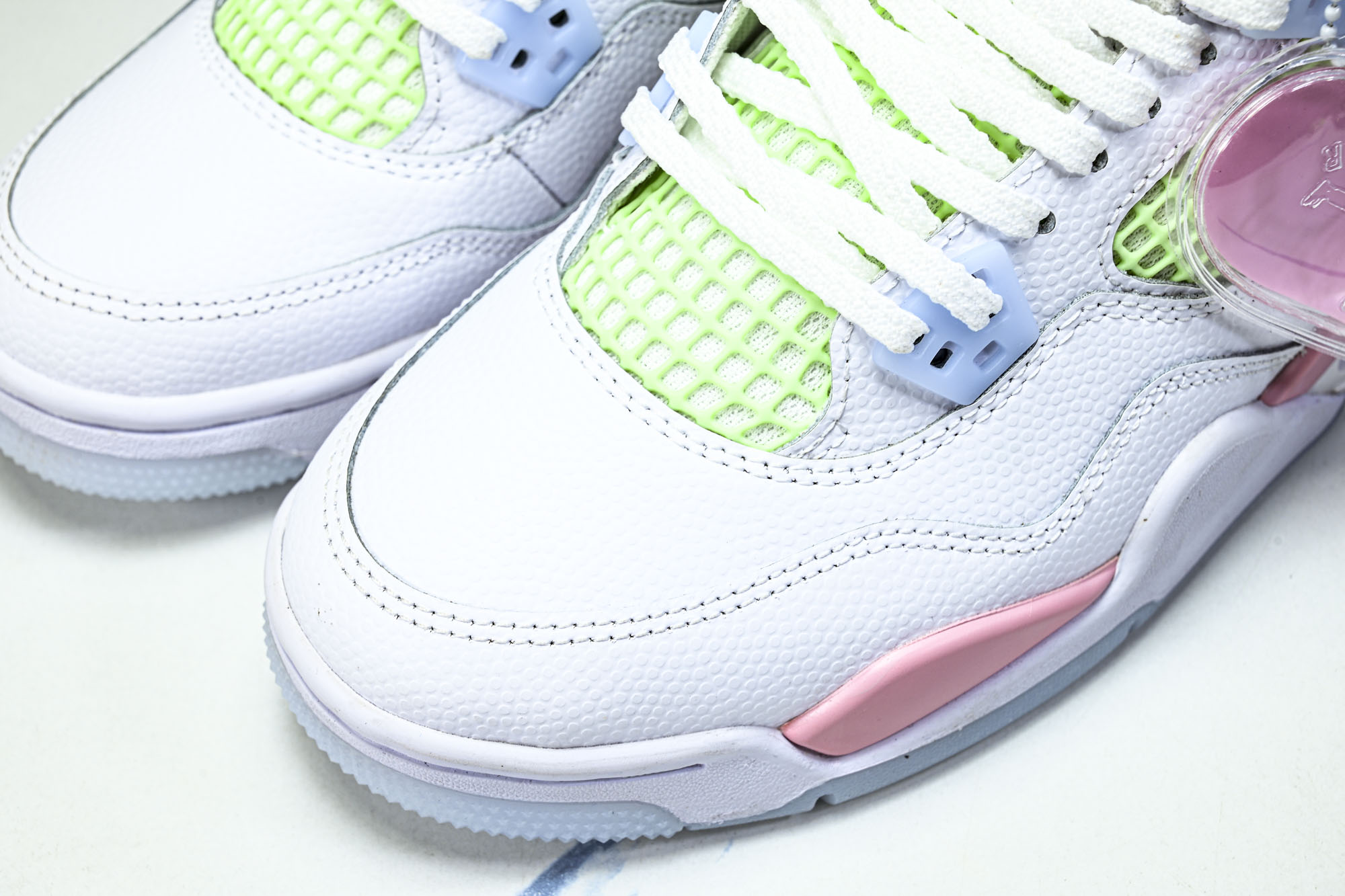 Air Jordan 4 Retro GS “情人节” 2026 白粉草绿色 IB7068-100 #Y