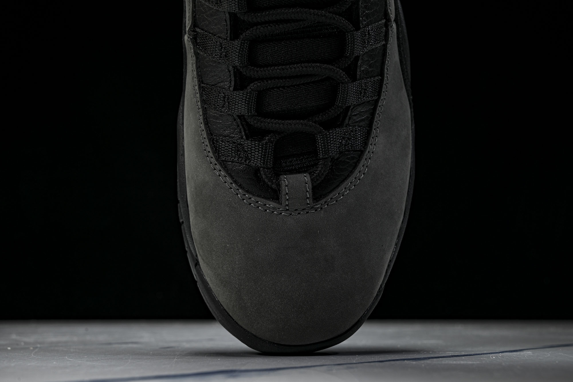 Air Jordan 10 Retro Light Steel AJ10 复古篮球鞋 碳灰黑红色 HJ6