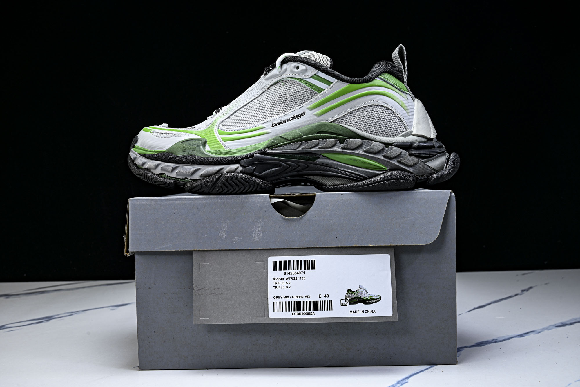 Balenciaga Triple S 2 Gradient Mesh 官方同步 巴黎世家 二十四代潮流