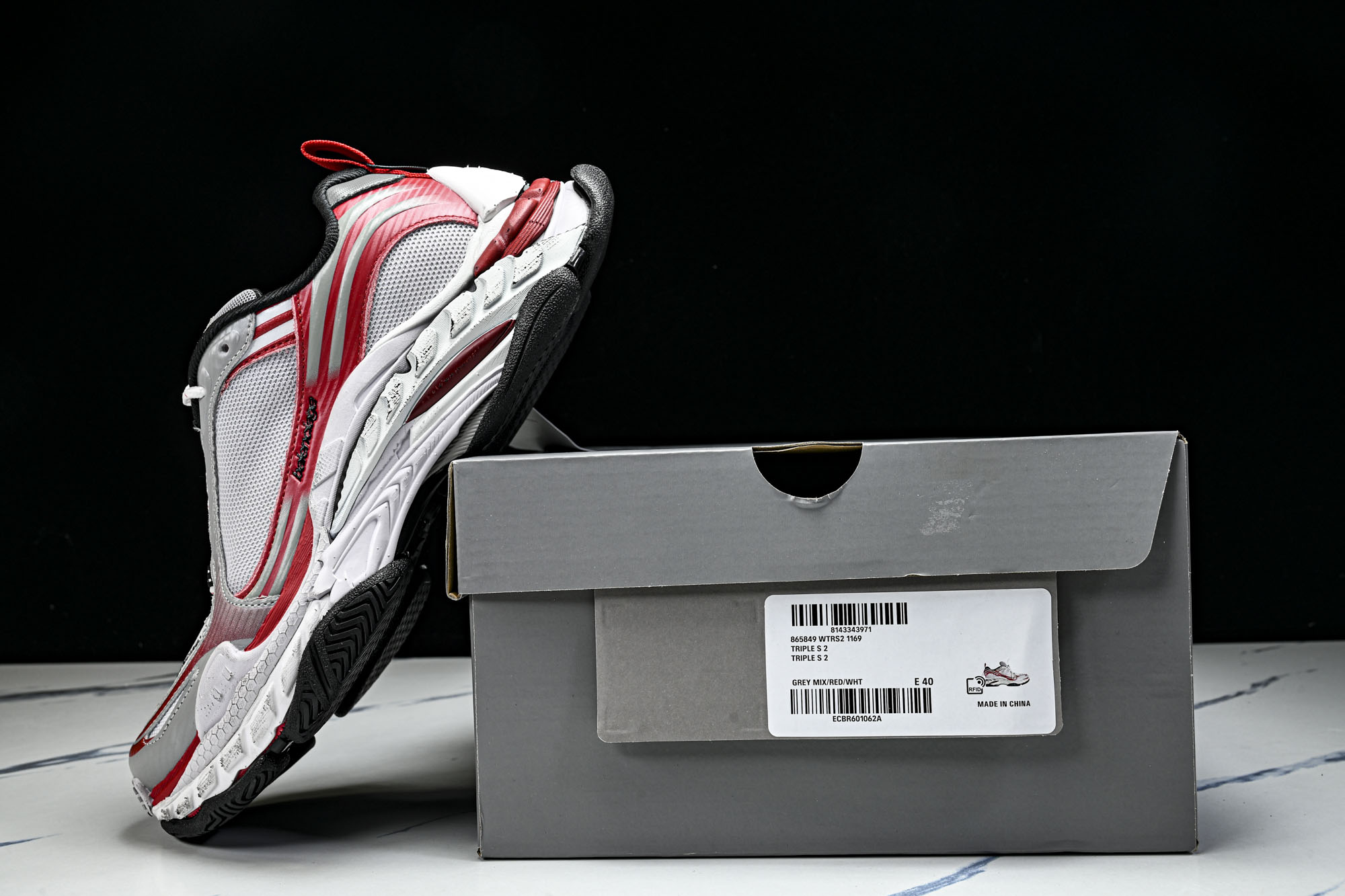 Balenciaga Triple S 2 官方同步 巴黎世家 二十四代潮流跑鞋 WTRS21169 #