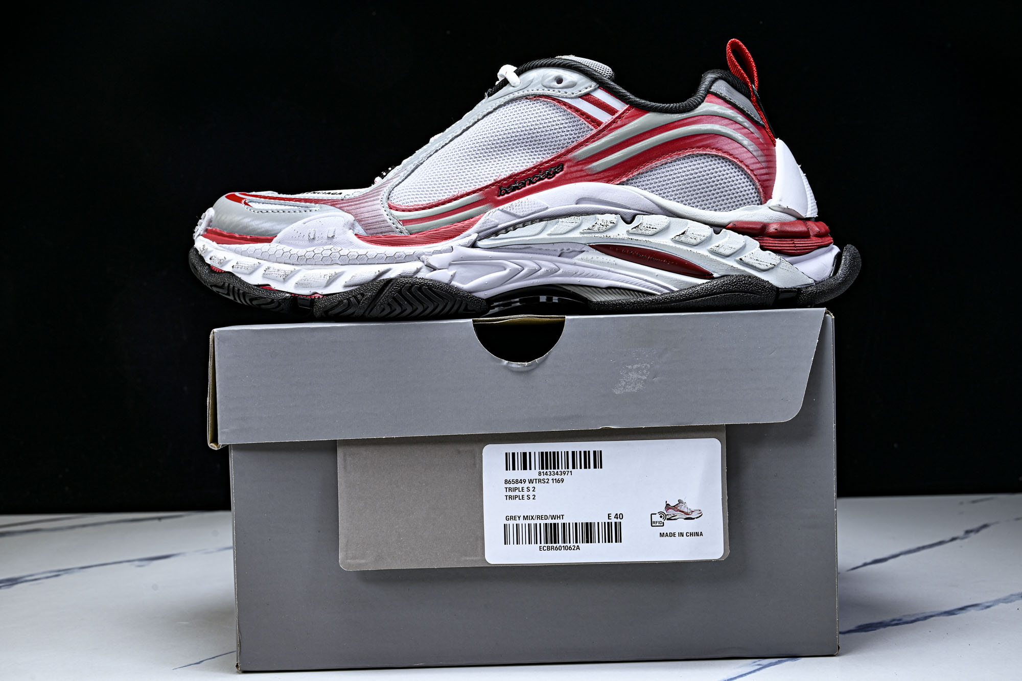 Balenciaga Triple S 2 官方同步 巴黎世家 二十四代潮流跑鞋 WTRS21169 #