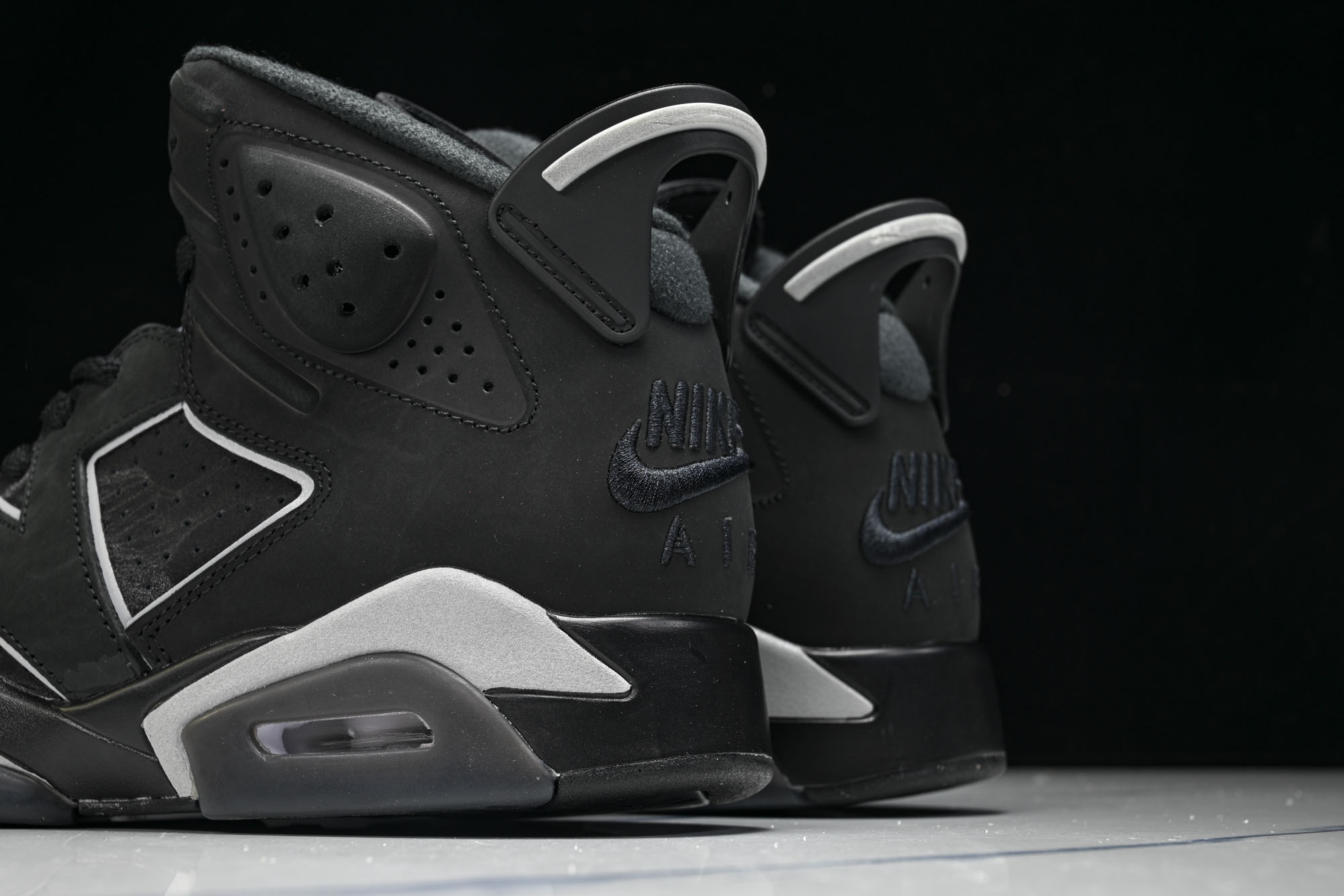 Air Jordan 6 AJ6 黑银 男子高帮复古休闲运动篮球鞋IR2266-010  #YZ01-1