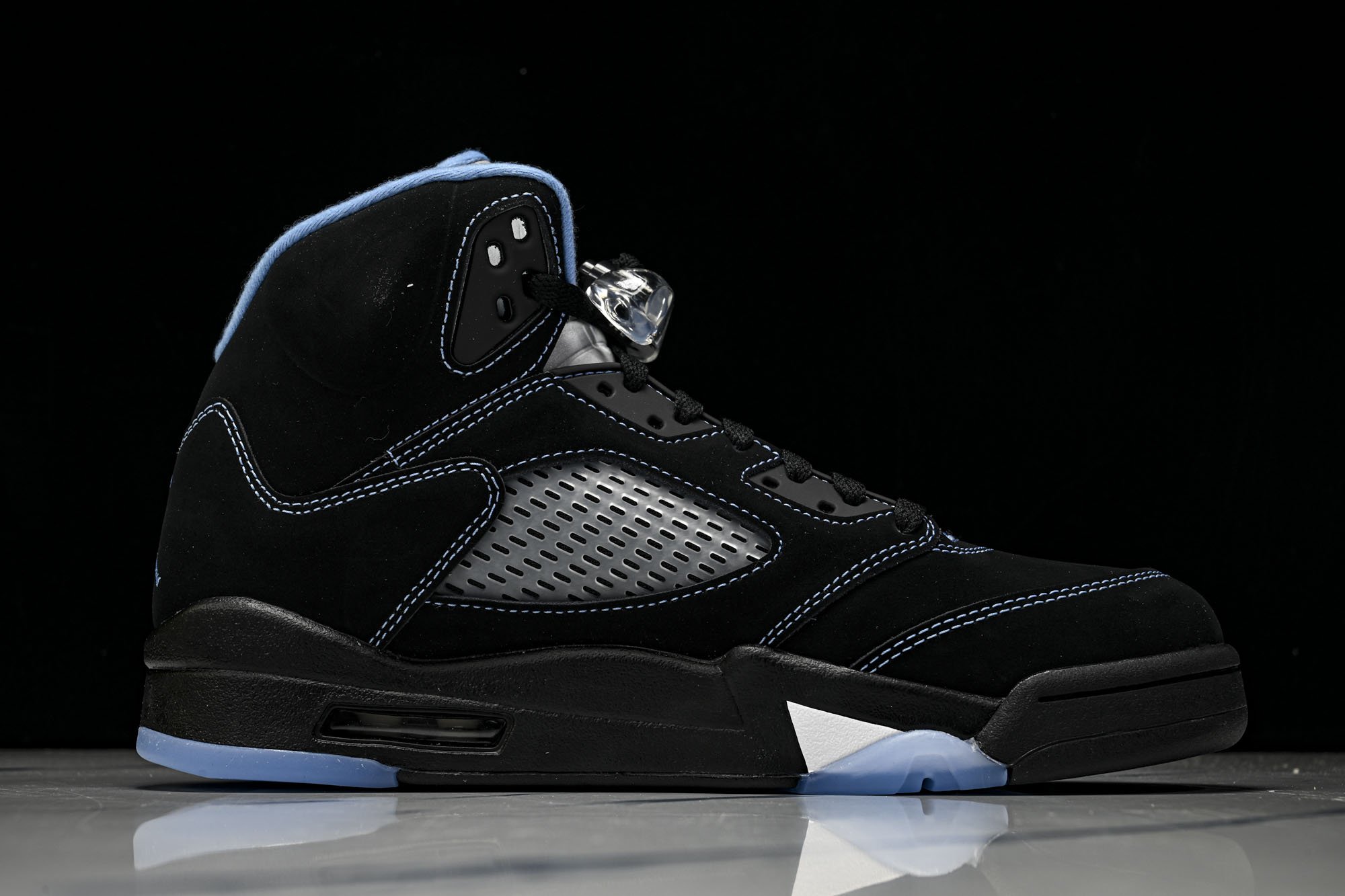 Air Jordan 5 Retro  Black University Blue  AJ5 乔5大学蓝