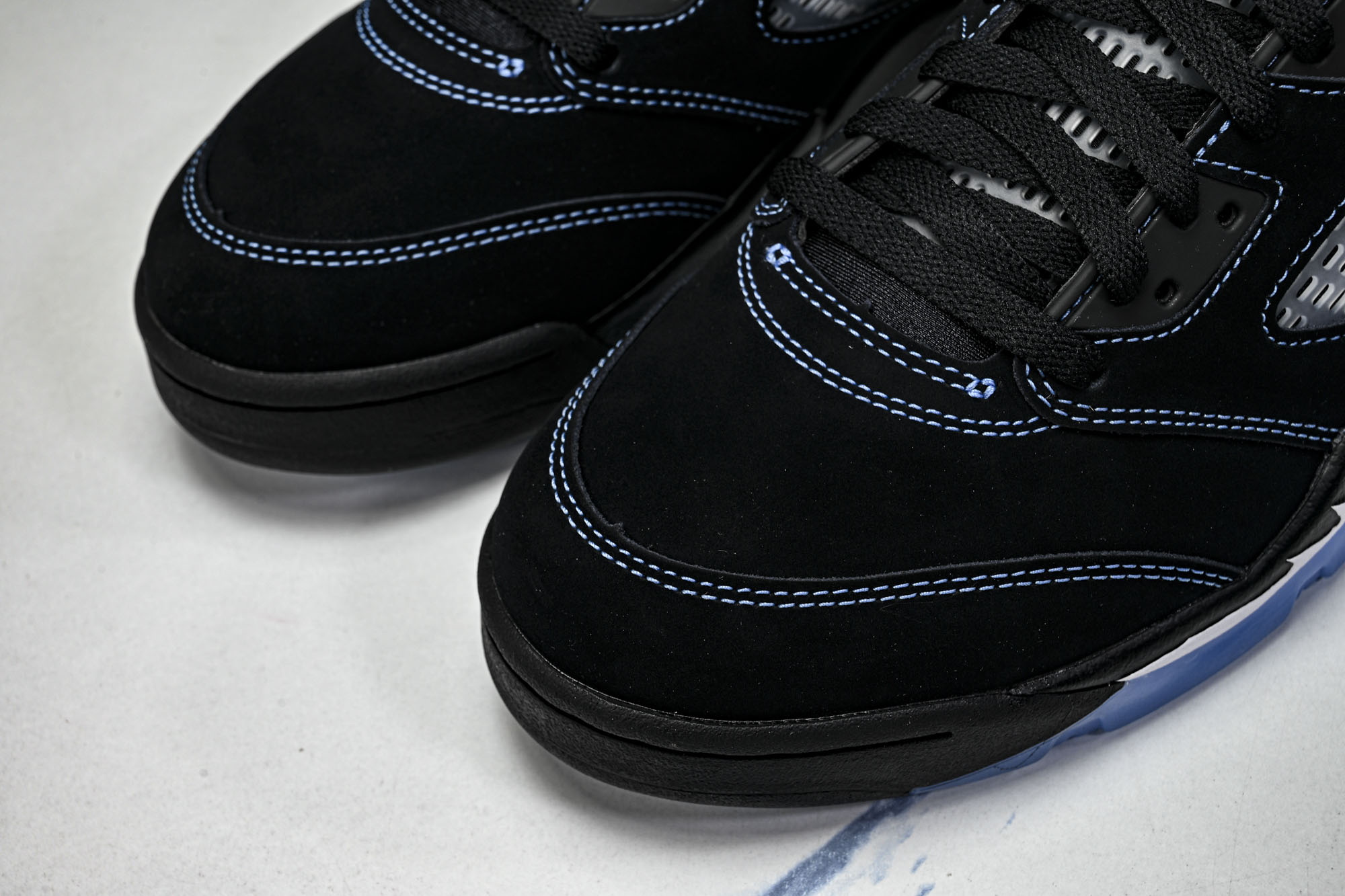 Air Jordan 5 Retro  Black University Blue  AJ5 乔5大学蓝