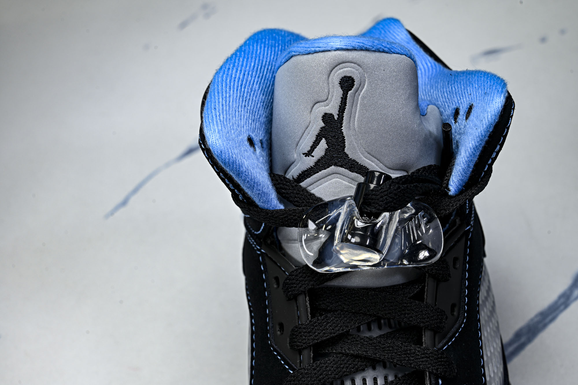 Air Jordan 5 Retro  Black University Blue  AJ5 乔5大学蓝