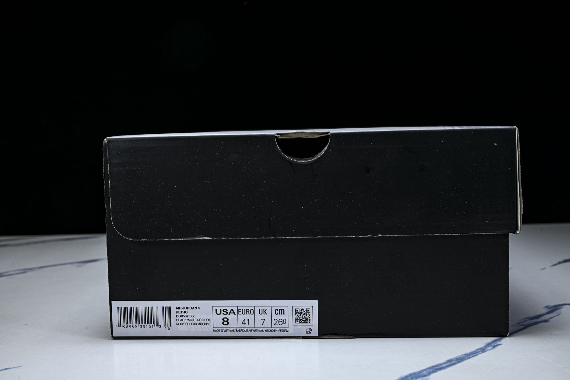 Air Jordan 5 Retro  Black University Blue  AJ5 乔5大学蓝