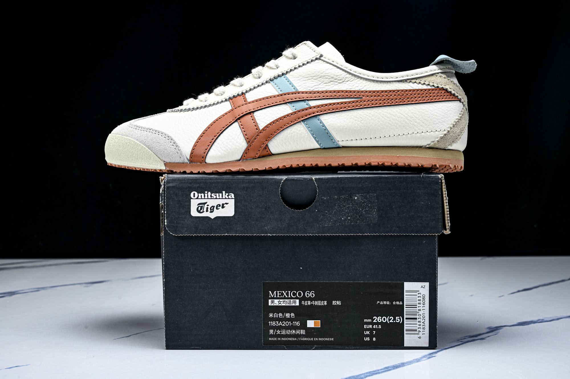 Onitsuka Tiger鬼塚虎MEXICO 66 SD VIN男女款休闲德训鞋1183A201-11