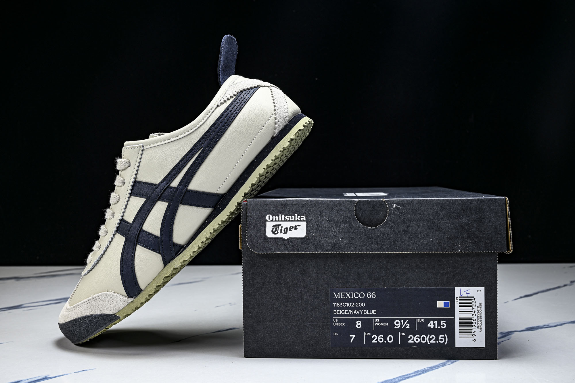 Onitsuka Tiger鬼塚虎MEXICO 66 SD VIN男女款休闲德训鞋1183C102-20