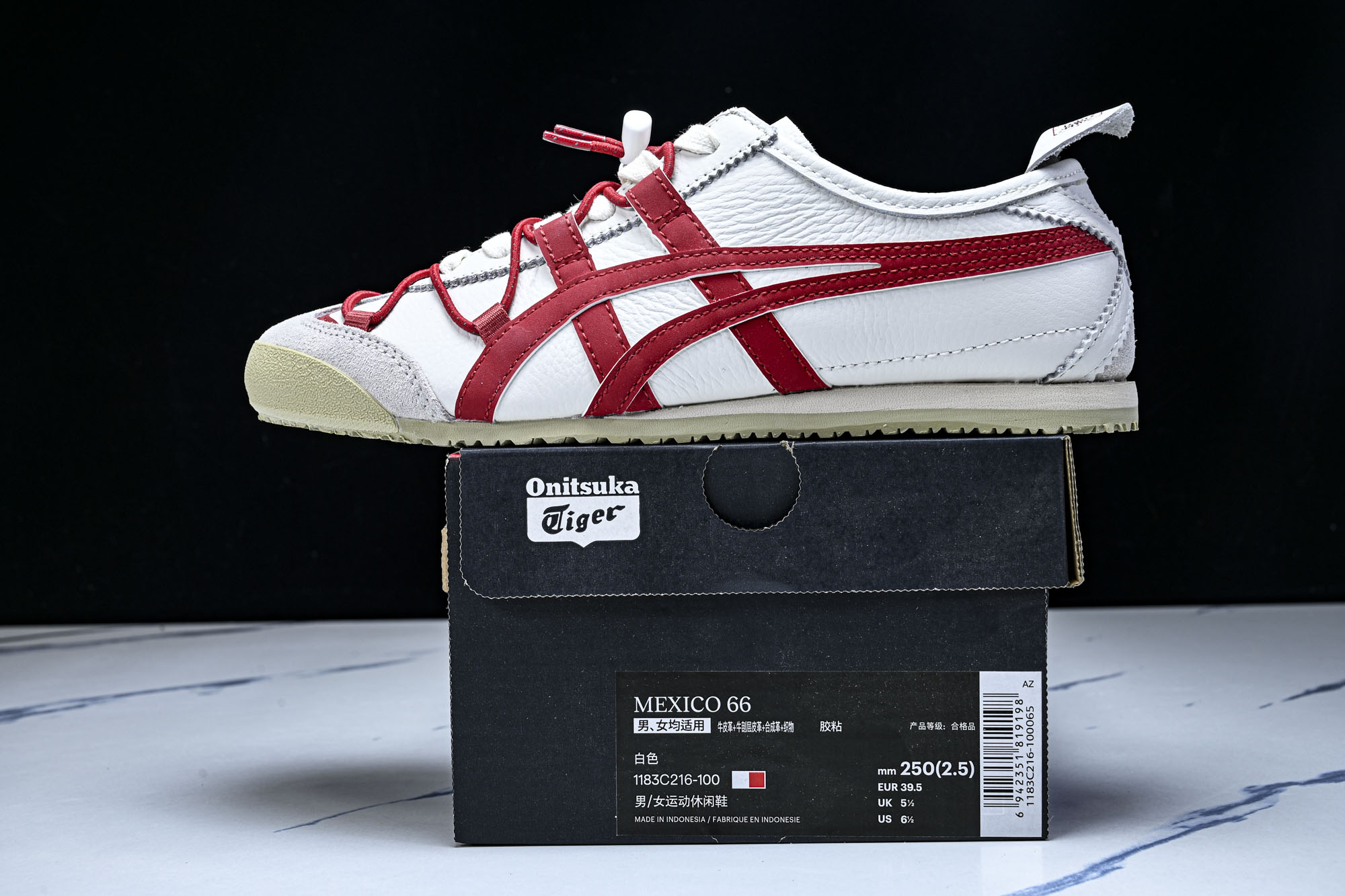 Onitsuka Tiger鬼塚虎MEXICO 66 SD VIN男女款休闲德训鞋1183C216-10