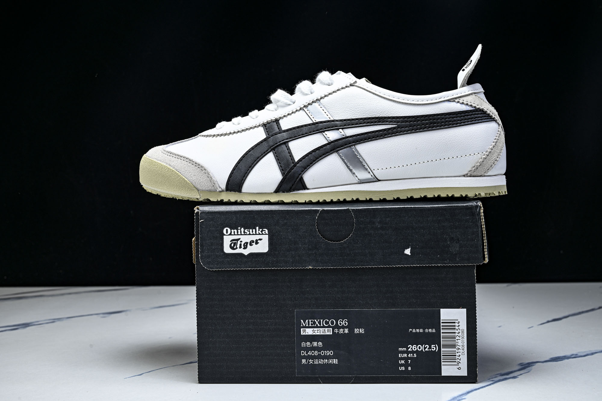 Onitsuka Tiger鬼塚虎MEXICO 66 SD VIN男女款休闲德训鞋DL408-0190 