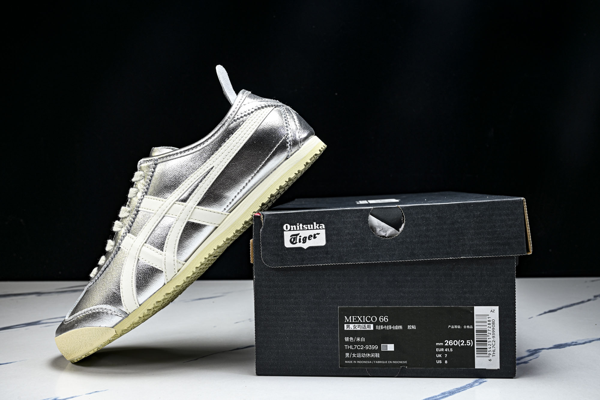 Onitsuka Tiger鬼塚虎MEXICO 66 SD VIN男女款休闲德训鞋THL7C2-9399