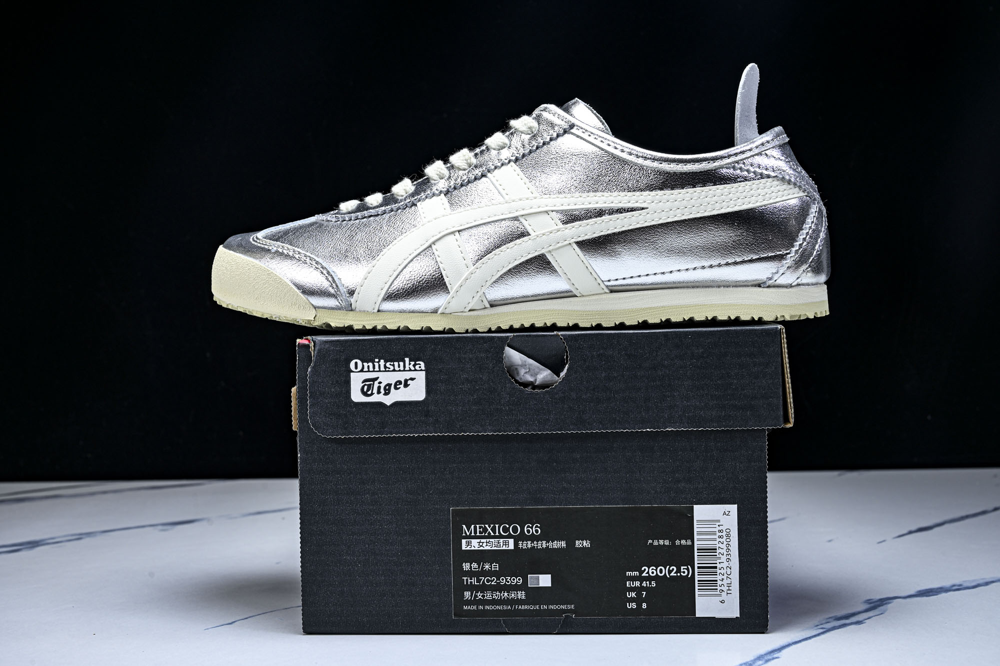 Onitsuka Tiger鬼塚虎MEXICO 66 SD VIN男女款休闲德训鞋THL7C2-9399