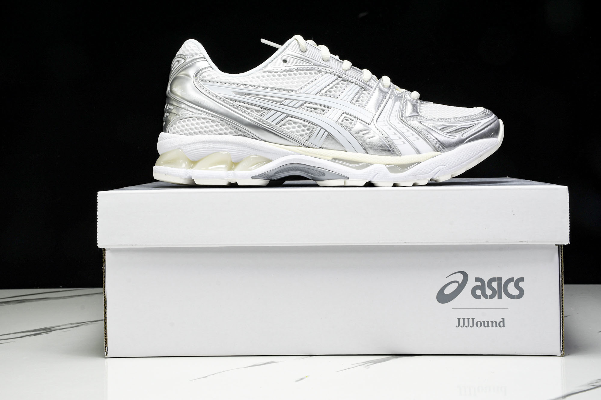 ASICS Gel-Kayano 14 JJJJound Silver Black 银白 1201A45