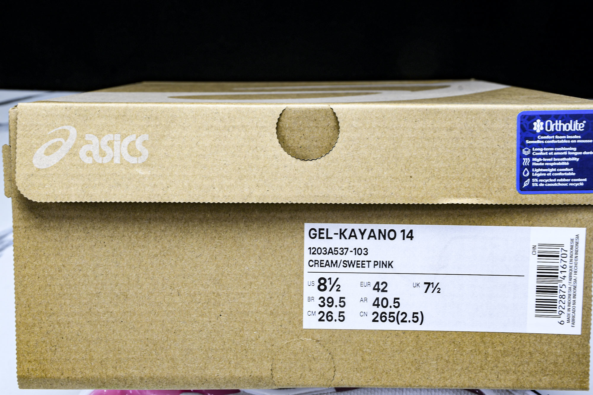 Asics Gel-Kayano 14 亚瑟士运动休闲透气专业跑鞋 1203A537-103  #YZ0