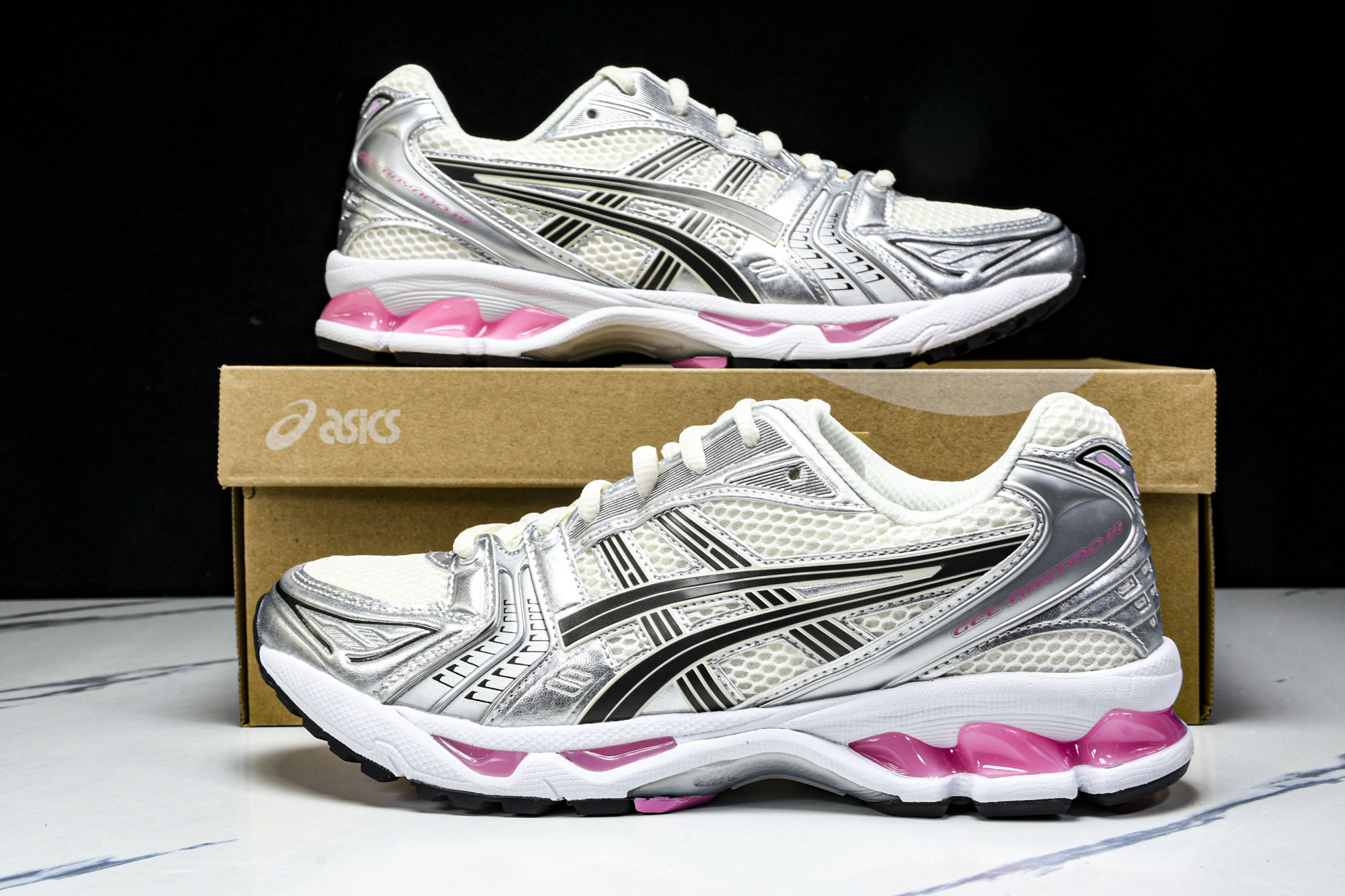 Asics Gel-Kayano 14 亚瑟士运动休闲透气专业跑鞋 1203A537-103  #YZ0