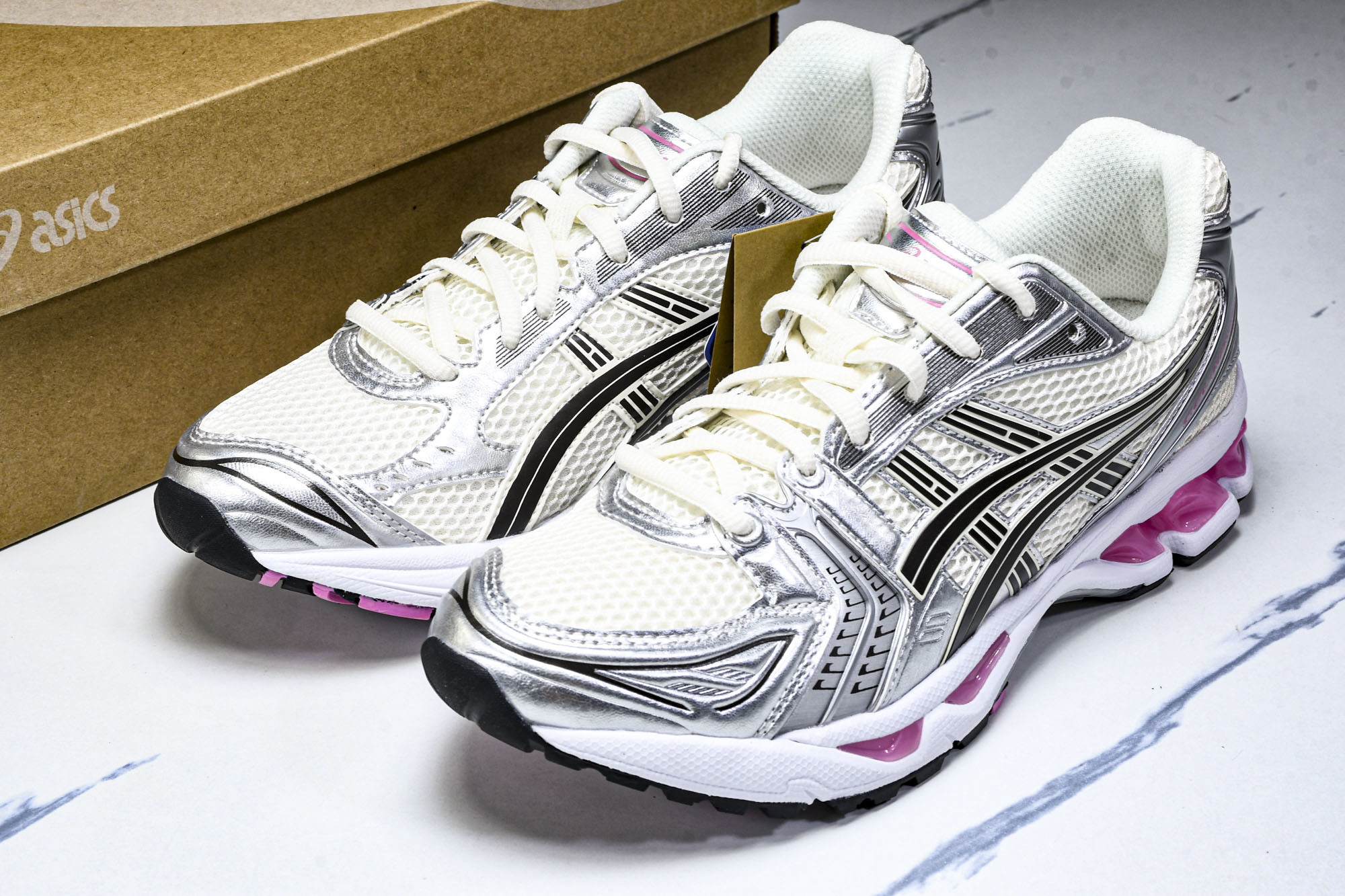 Asics Gel-Kayano 14 亚瑟士运动休闲透气专业跑鞋 1203A537-103  #YZ0