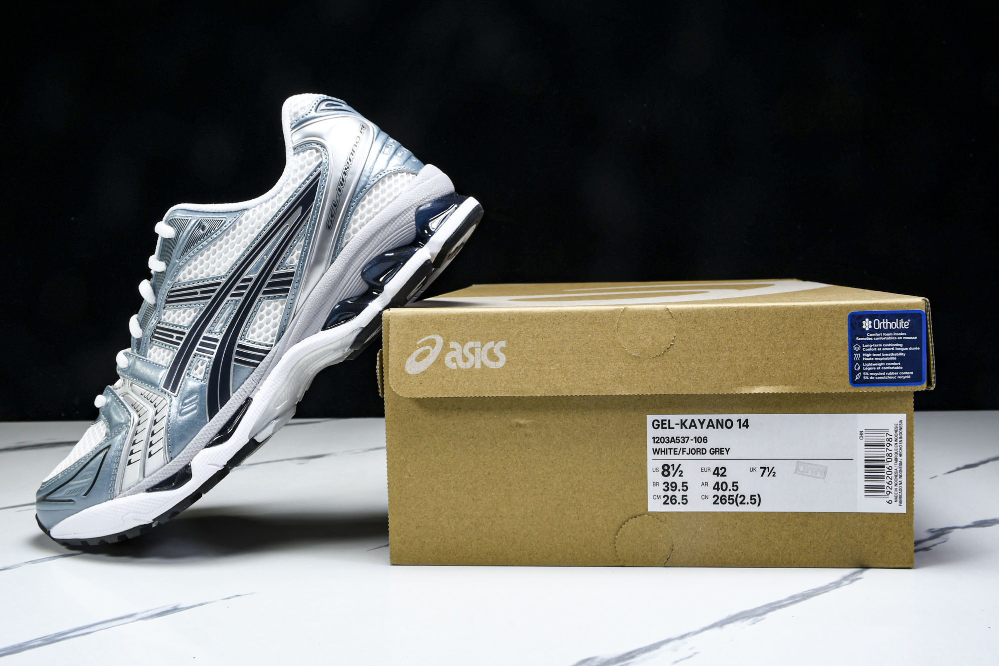 Asics Gel-Kayano 14 亚瑟士运动休闲透气专业跑鞋 1203A537-106  #YZ0