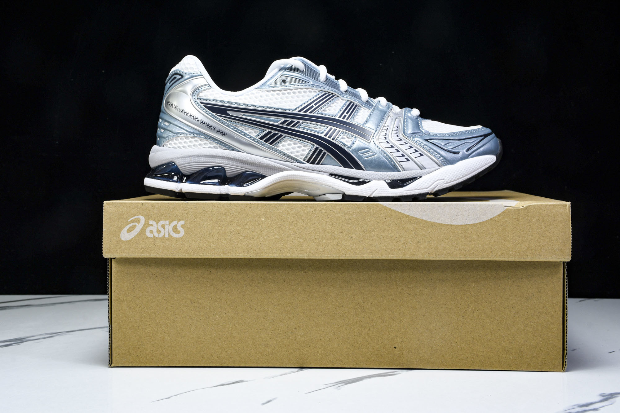 Asics Gel-Kayano 14 亚瑟士运动休闲透气专业跑鞋 1203A537-106  #YZ0