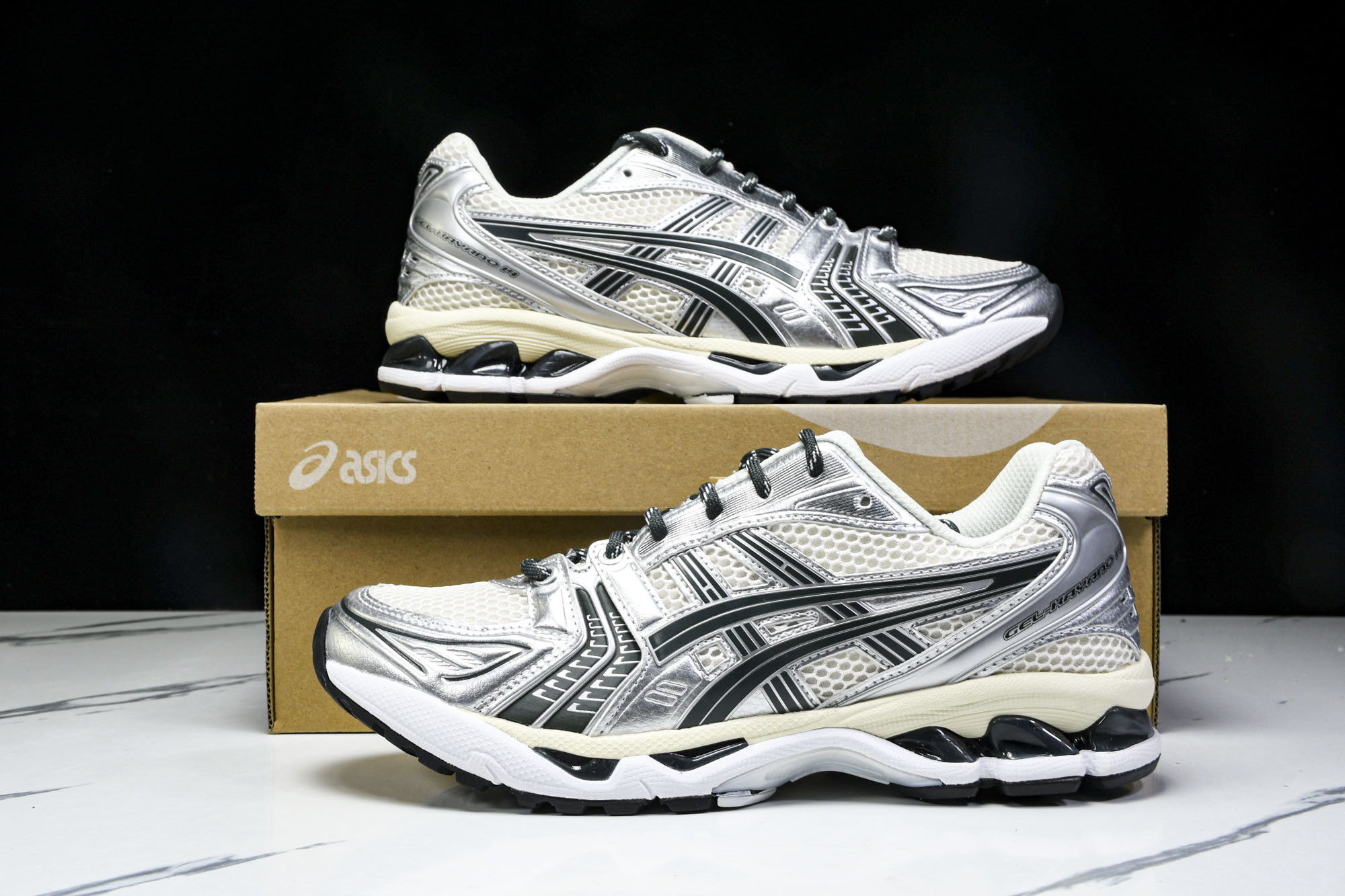 Asics Gel-Kayano 14 亚瑟士运动休闲透气专业跑鞋 1203A566-100  #YZ0