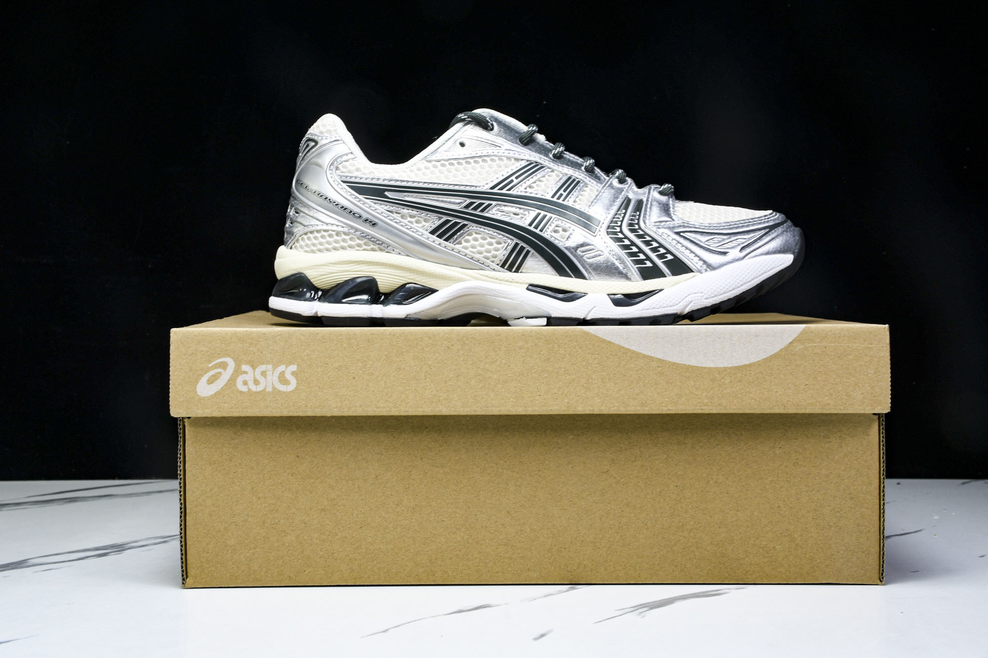 Asics Gel-Kayano 14 亚瑟士运动休闲透气专业跑鞋 1203A566-100  #YZ0