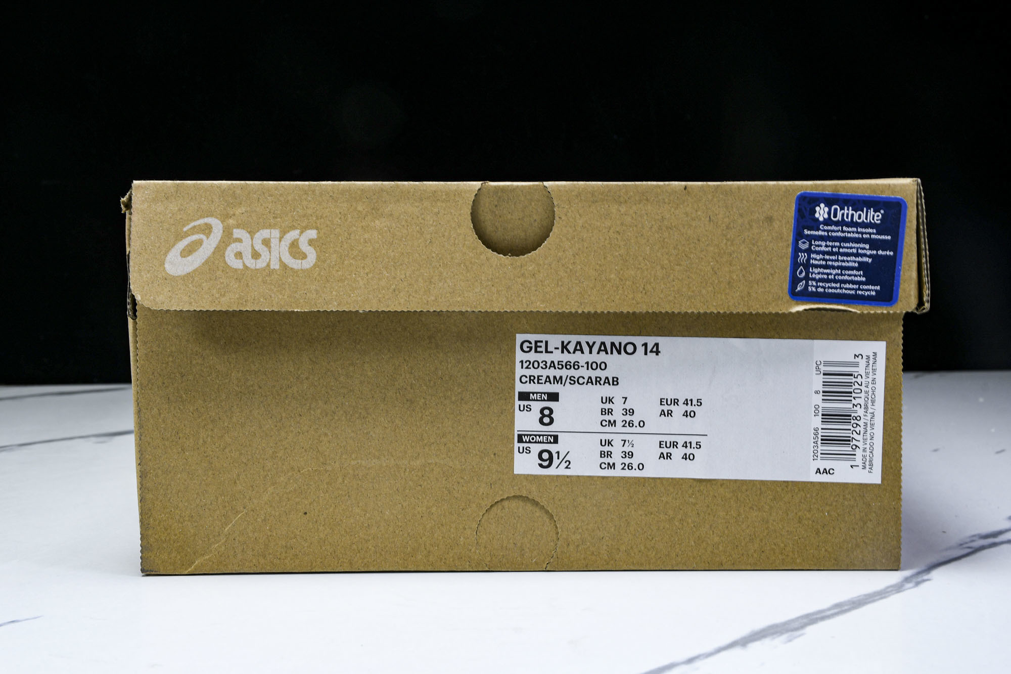 Asics Gel-Kayano 14 亚瑟士运动休闲透气专业跑鞋 1203A566-100  #YZ0