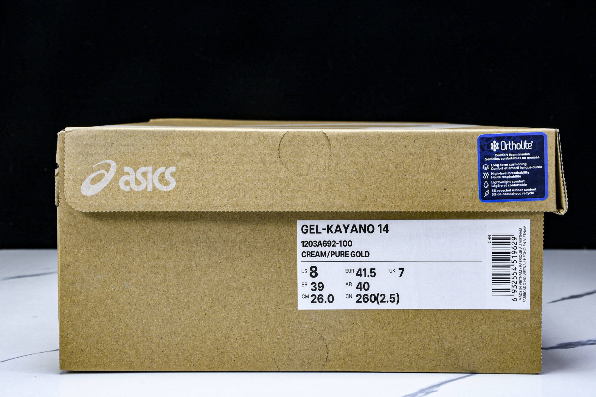 Asics Gel-Kayano 14 亚瑟士运动休闲透气专业跑鞋 1203A692-100  #YZ0