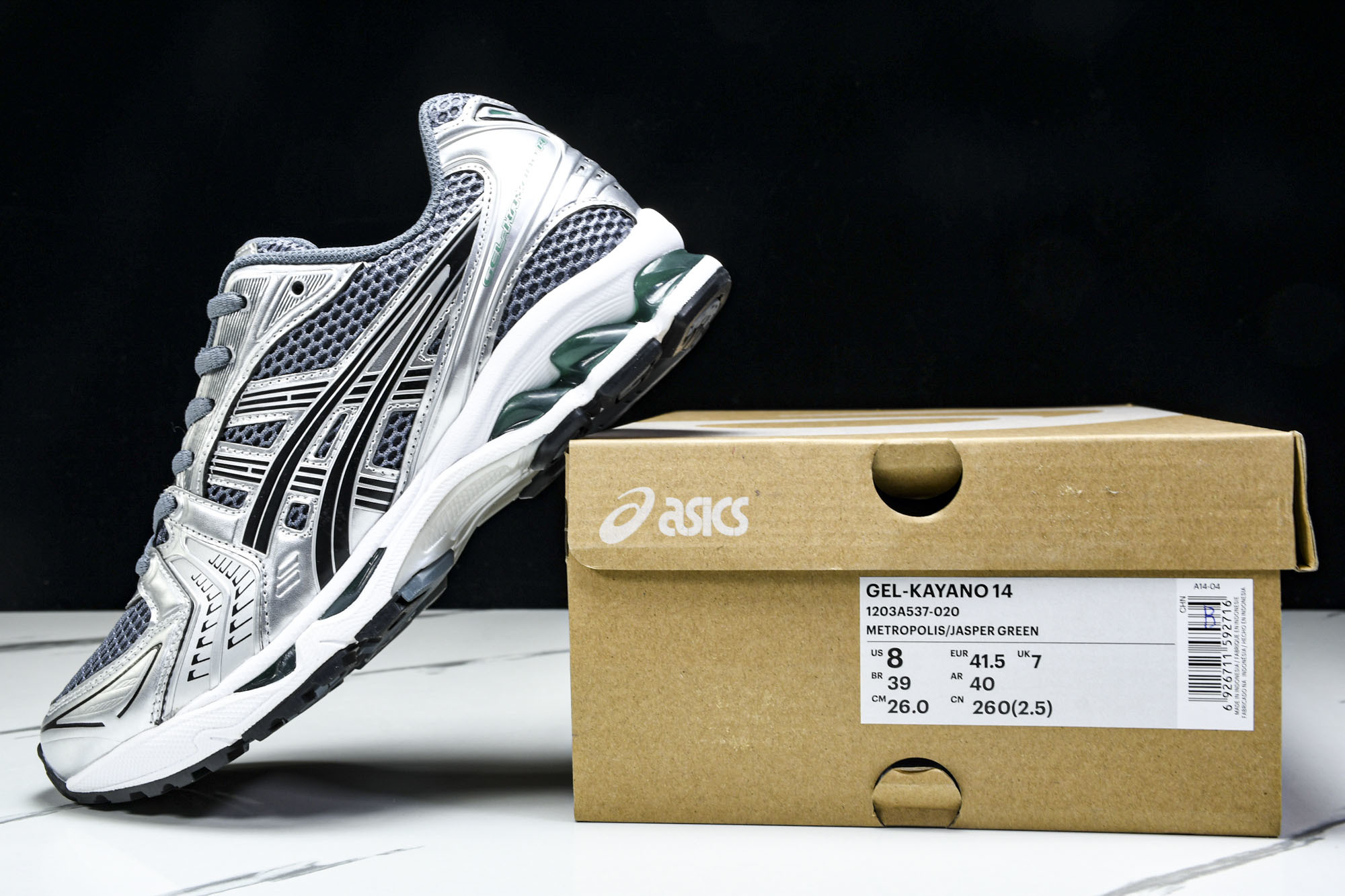 Asics Gel-Kayano 14 白灰  1203A537-020  #YZ002-236 37 