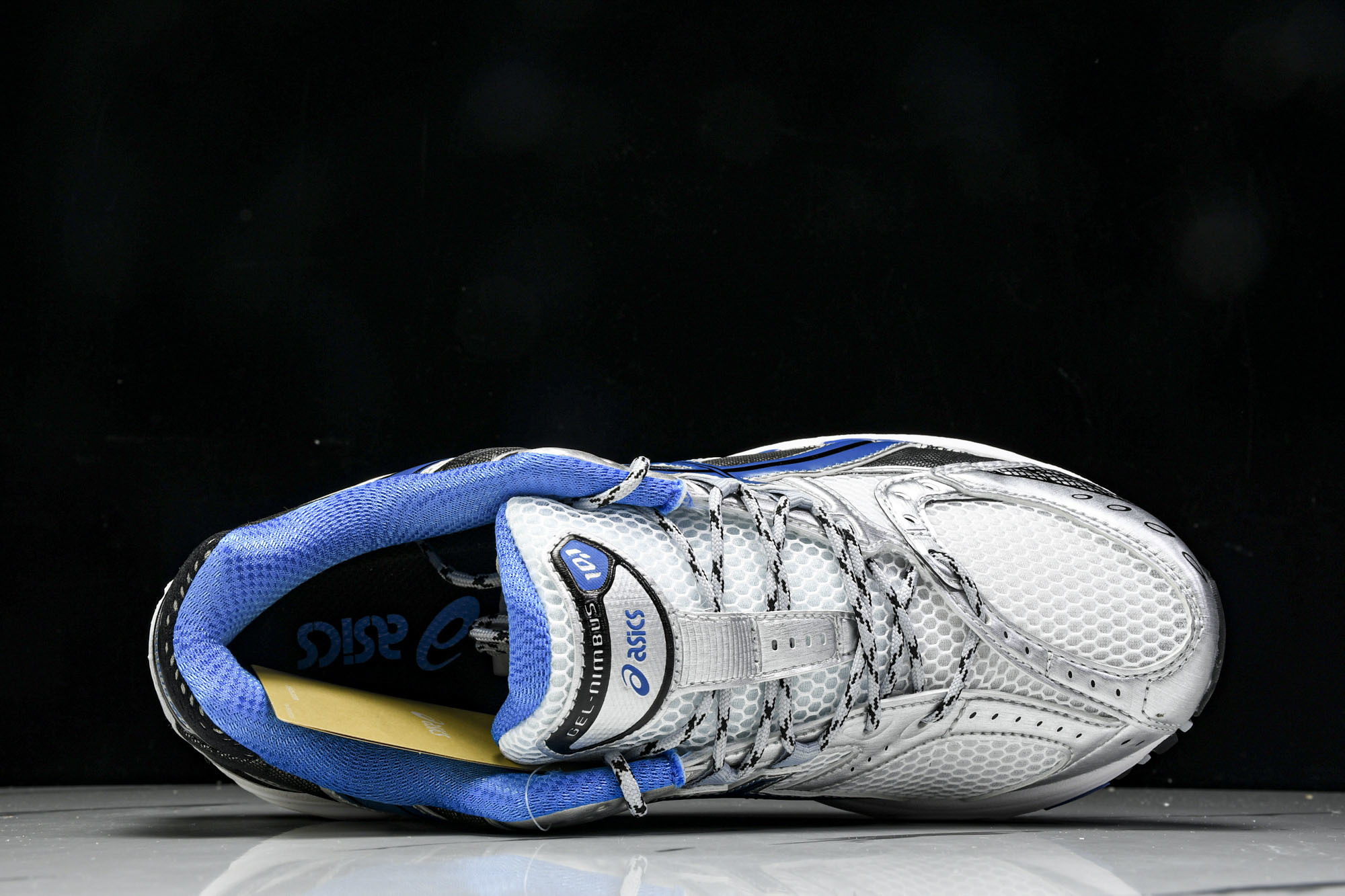 Asics Gel-Nimbus 10.1 亚瑟士复古透气休闲鞋缓震男子耐磨跑步鞋 1203A543-1