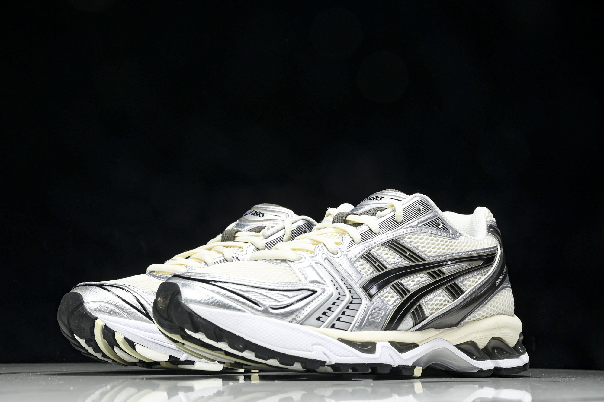 ASICS Gel-Kayano 14 Cream Black Metallic Plum 银白 李子色