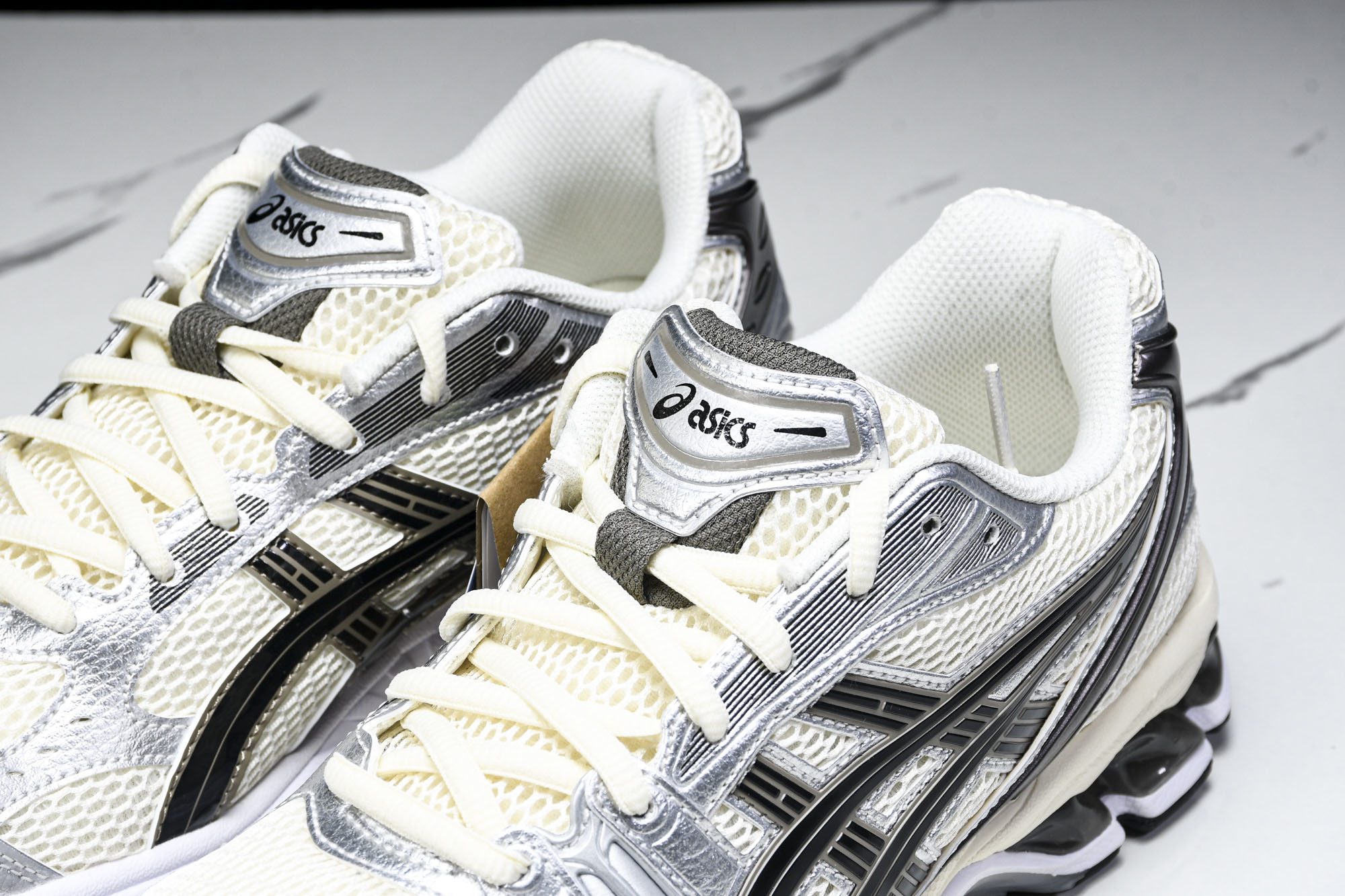 ASICS Gel-Kayano 14 Cream Black Metallic Plum 银白 李子色
