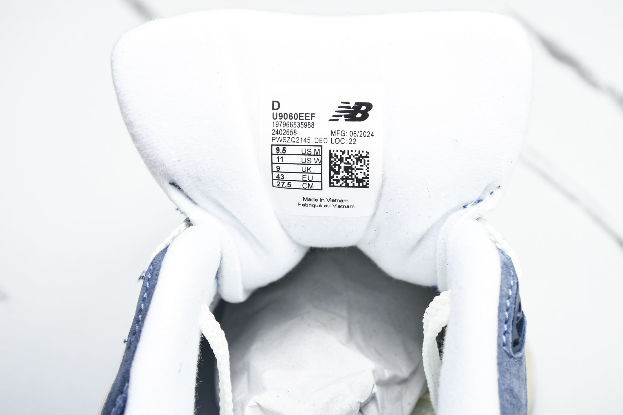 Joe Freshgoods x New Balance NB9060 联名款 复古休闲运动慢跑鞋 U9