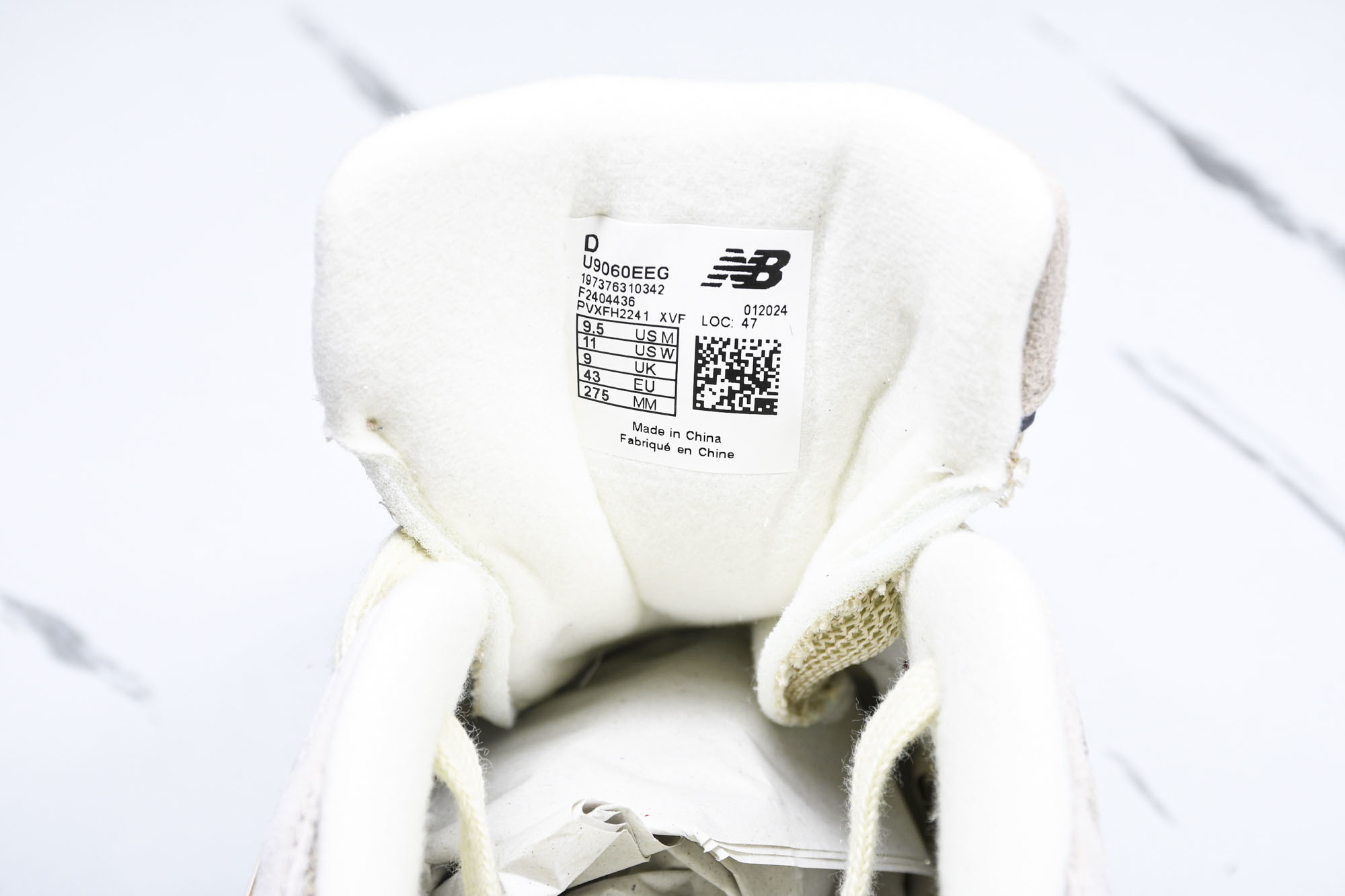 Joe Freshgoods x New Balance NB9060 联名款 复古休闲运动慢跑鞋 U9