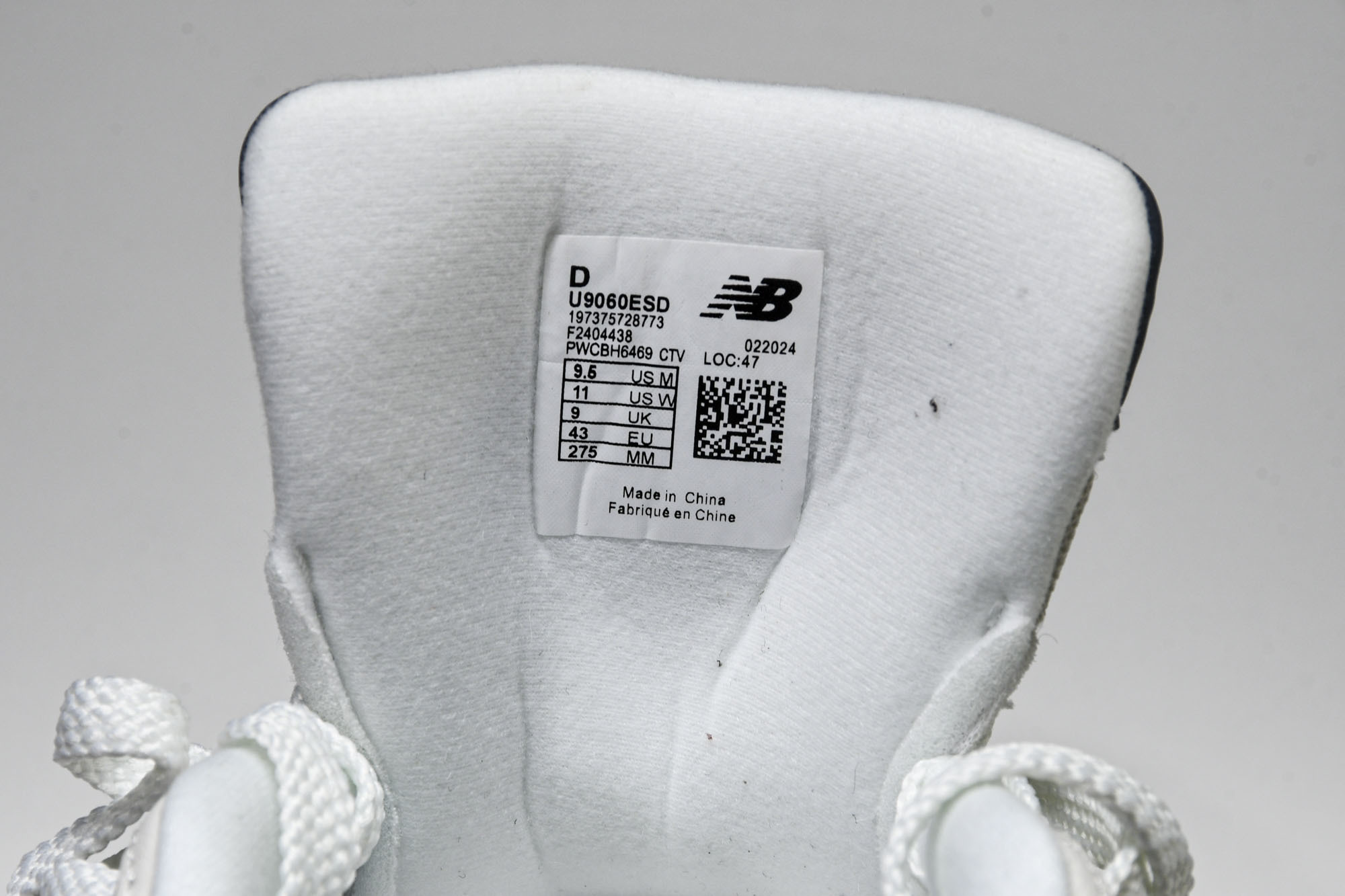 Joe Freshgoods x New Balance NB9060 联名款 复古休闲运动慢跑鞋 U9