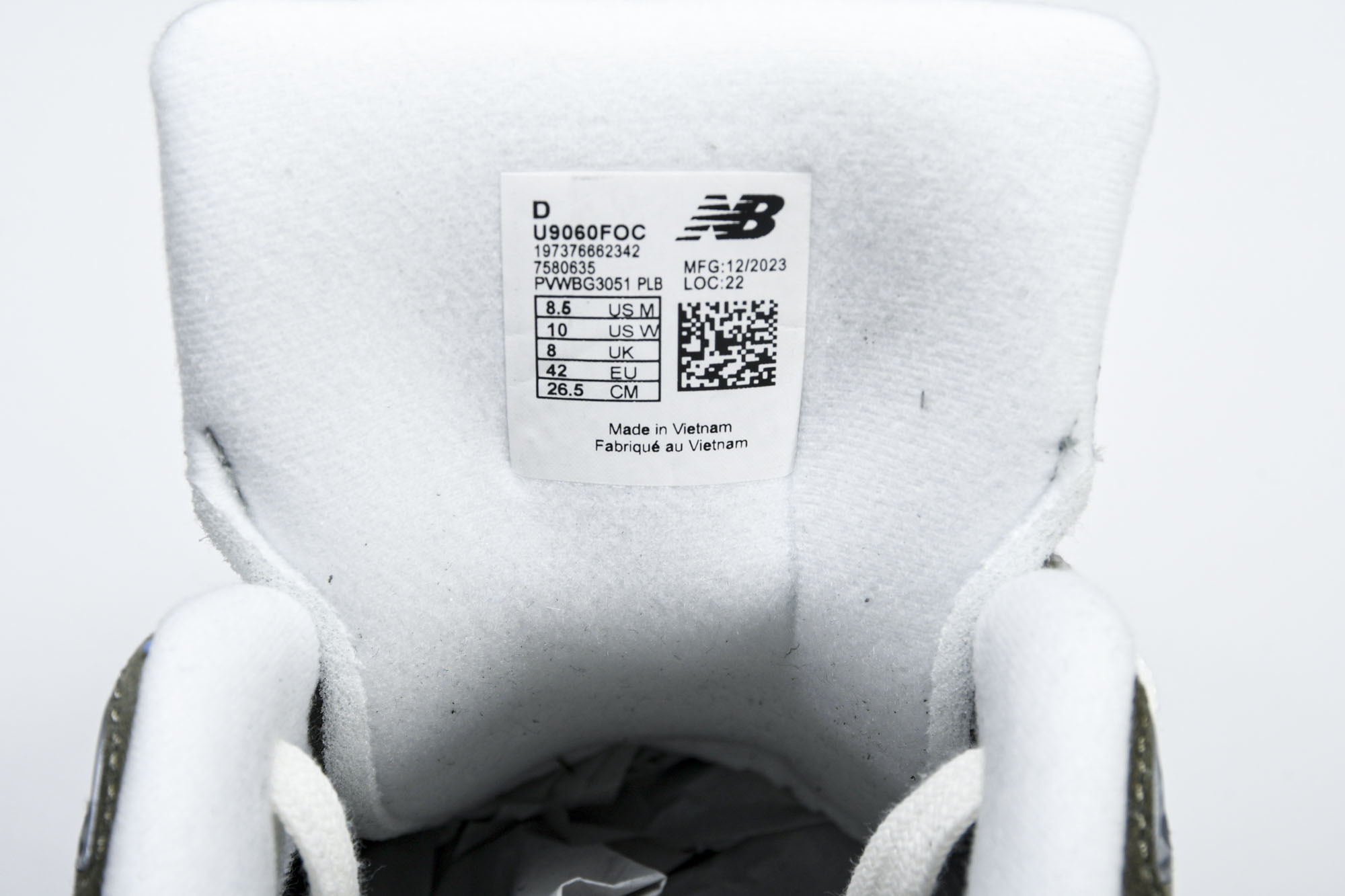 Joe Freshgoods x New Balance NB9060 联名款 复古休闲运动慢跑鞋 U9