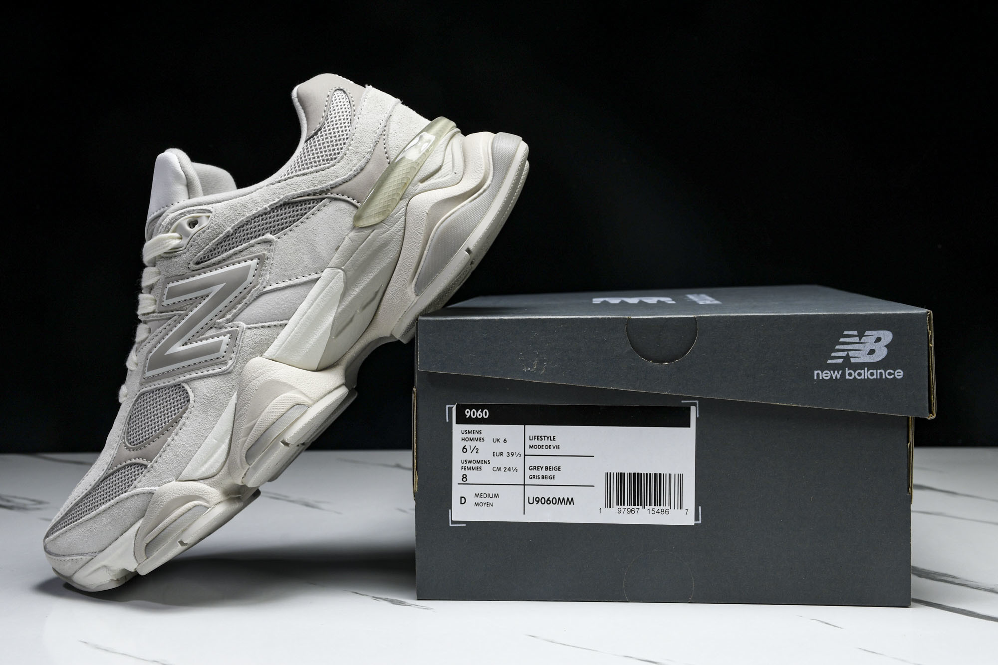 Joe Freshgoods x New Balance NB9060 联名款 复古休闲运动慢跑鞋 U9