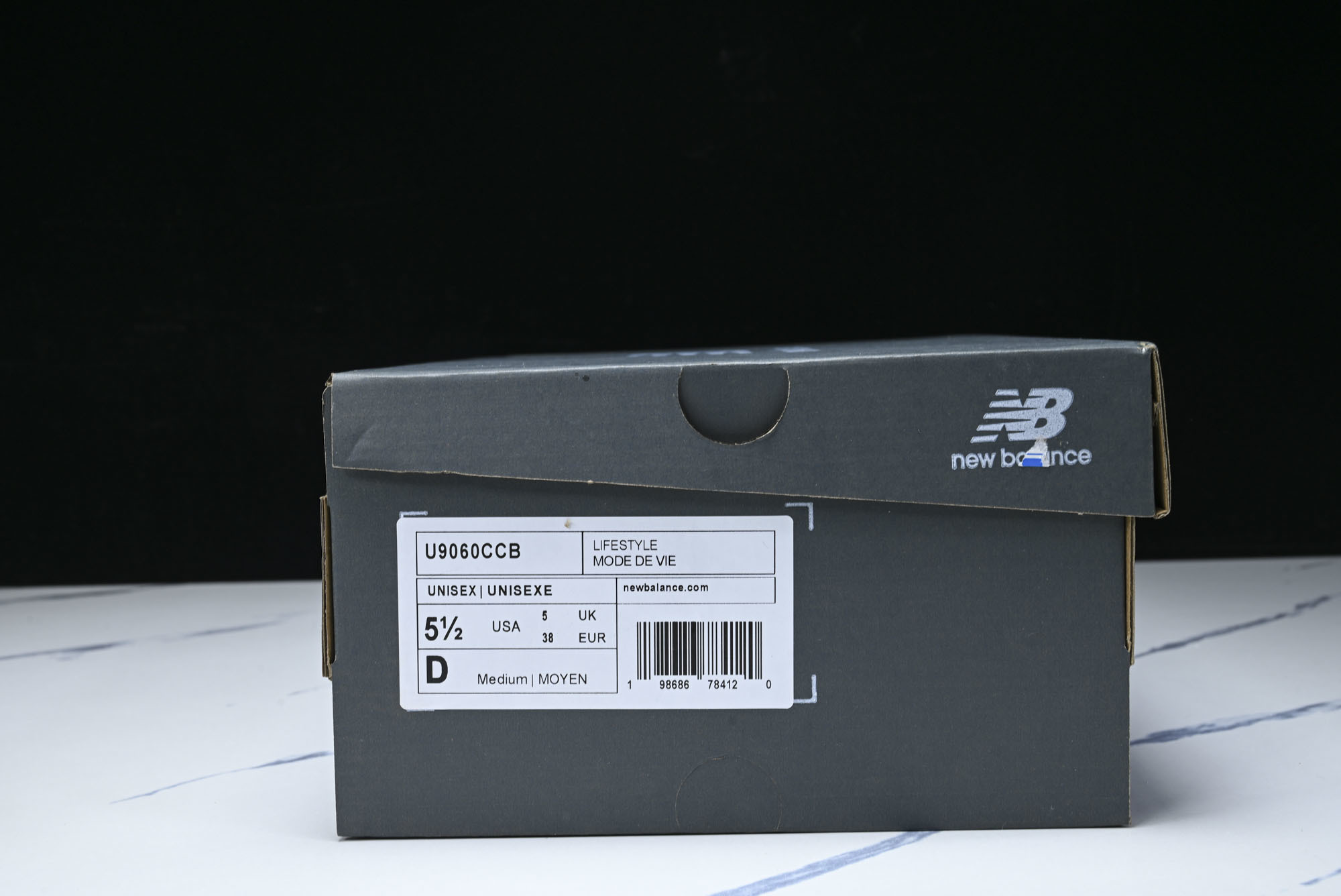 New Balance NB9060 复古休闲运动慢跑鞋 U9060CCB #YZ010#鞋款灵感源自设