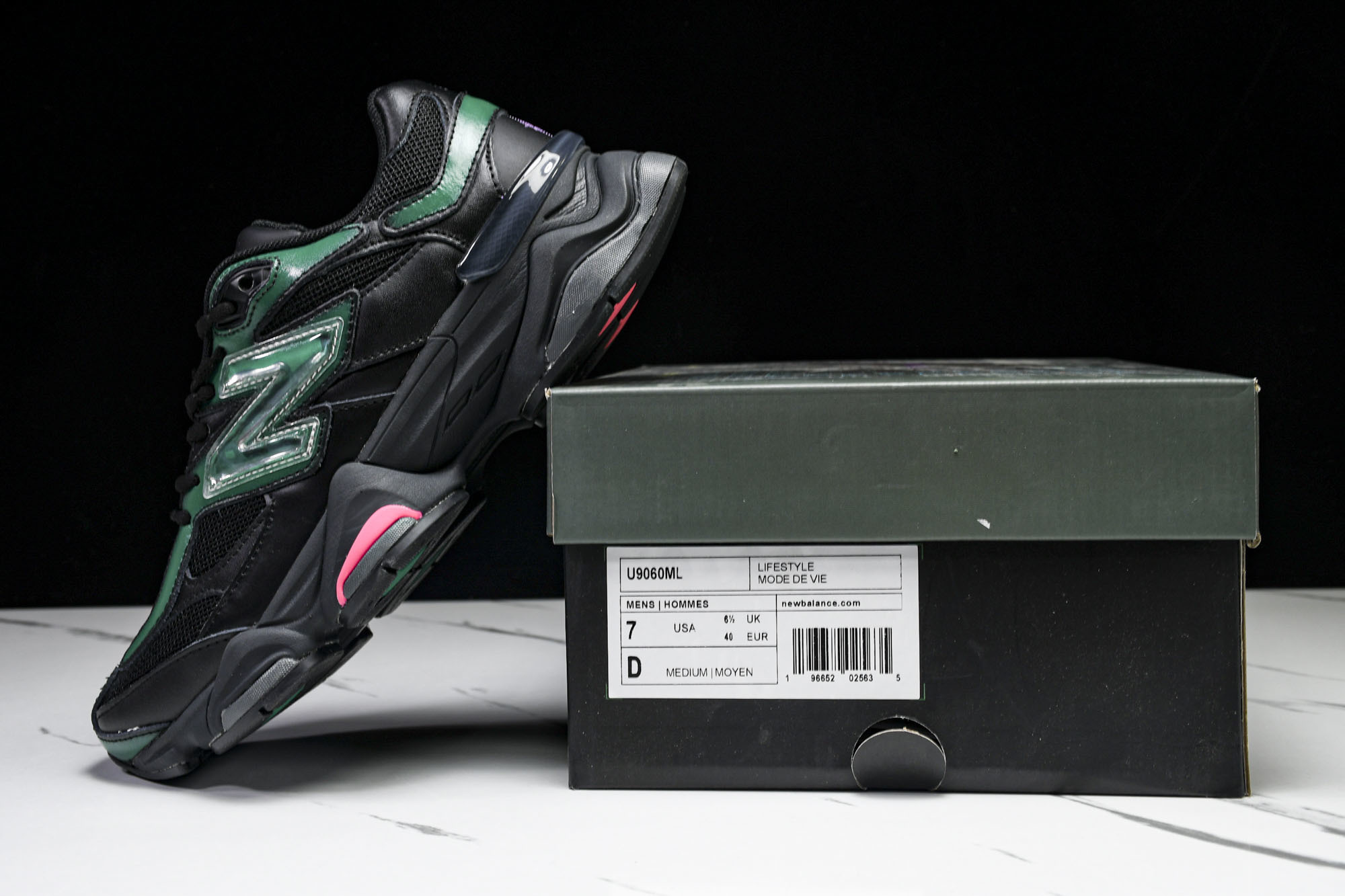 New Balance NB9060 复古增高男女山系休闲慢跑步鞋 U9060ML #YZ010#鞋款灵