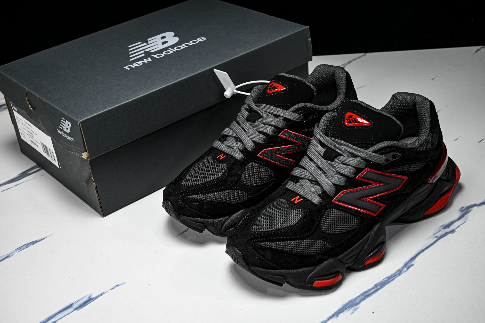 New Balance NB9060 联名款 复古休闲运动慢跑鞋 GC9060JR #YZ010#鞋款灵