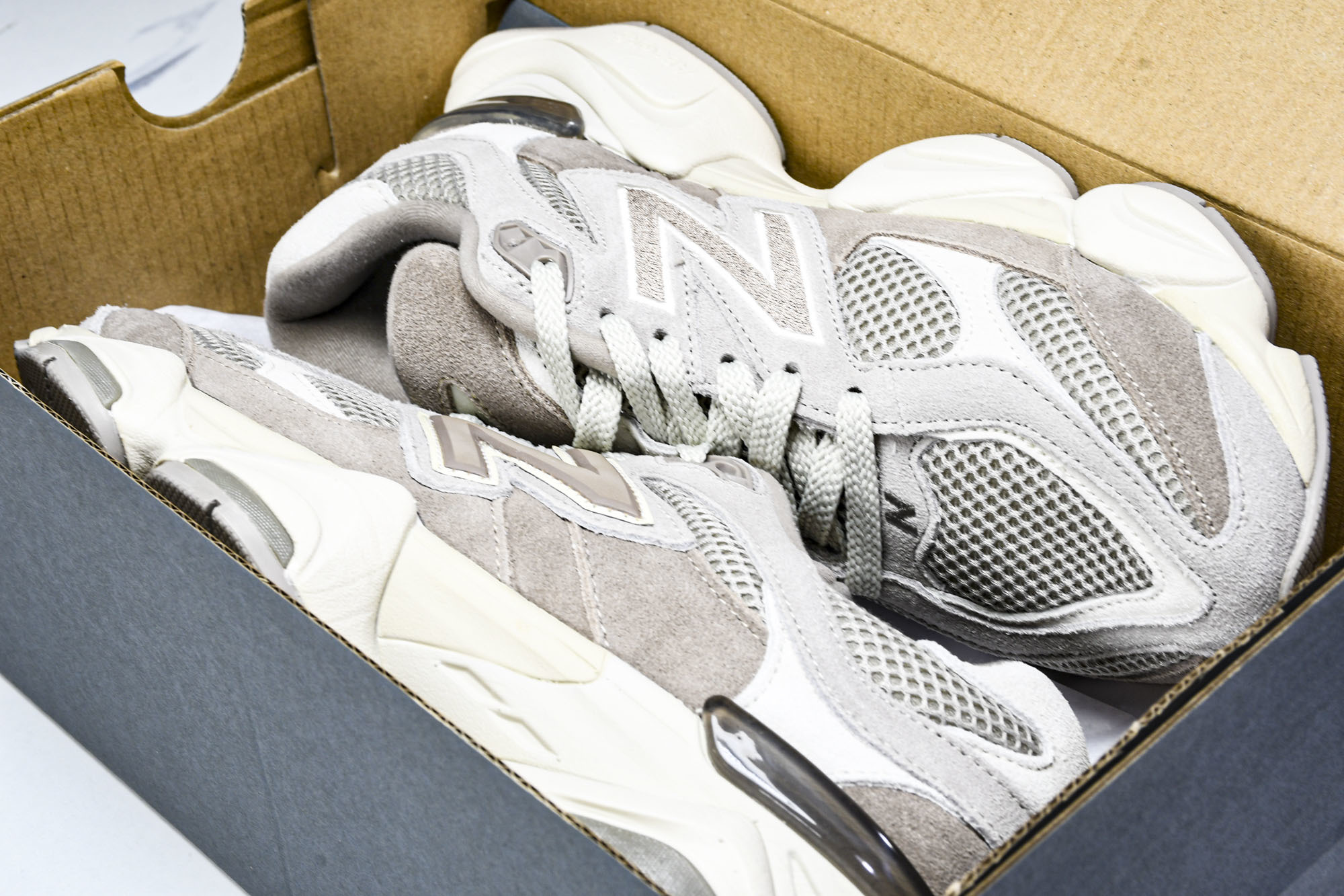 New Balance NB9060 联名款 复古休闲运动慢跑鞋 U9O6OERC #YZ010#鞋款灵