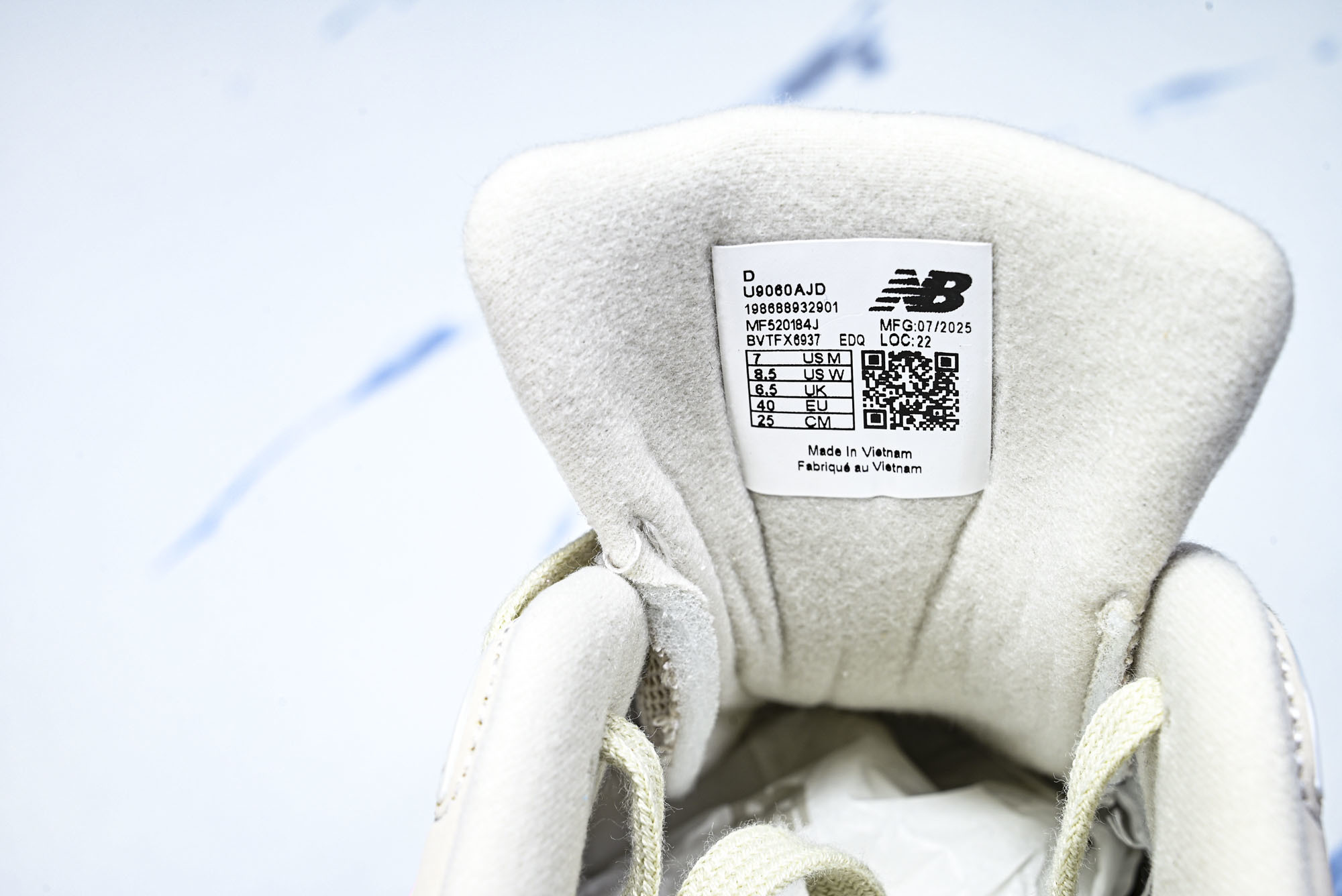 New Balance NB9060 联名款 复古休闲运动慢跑鞋 U9060AJD #YZ010#鞋款灵