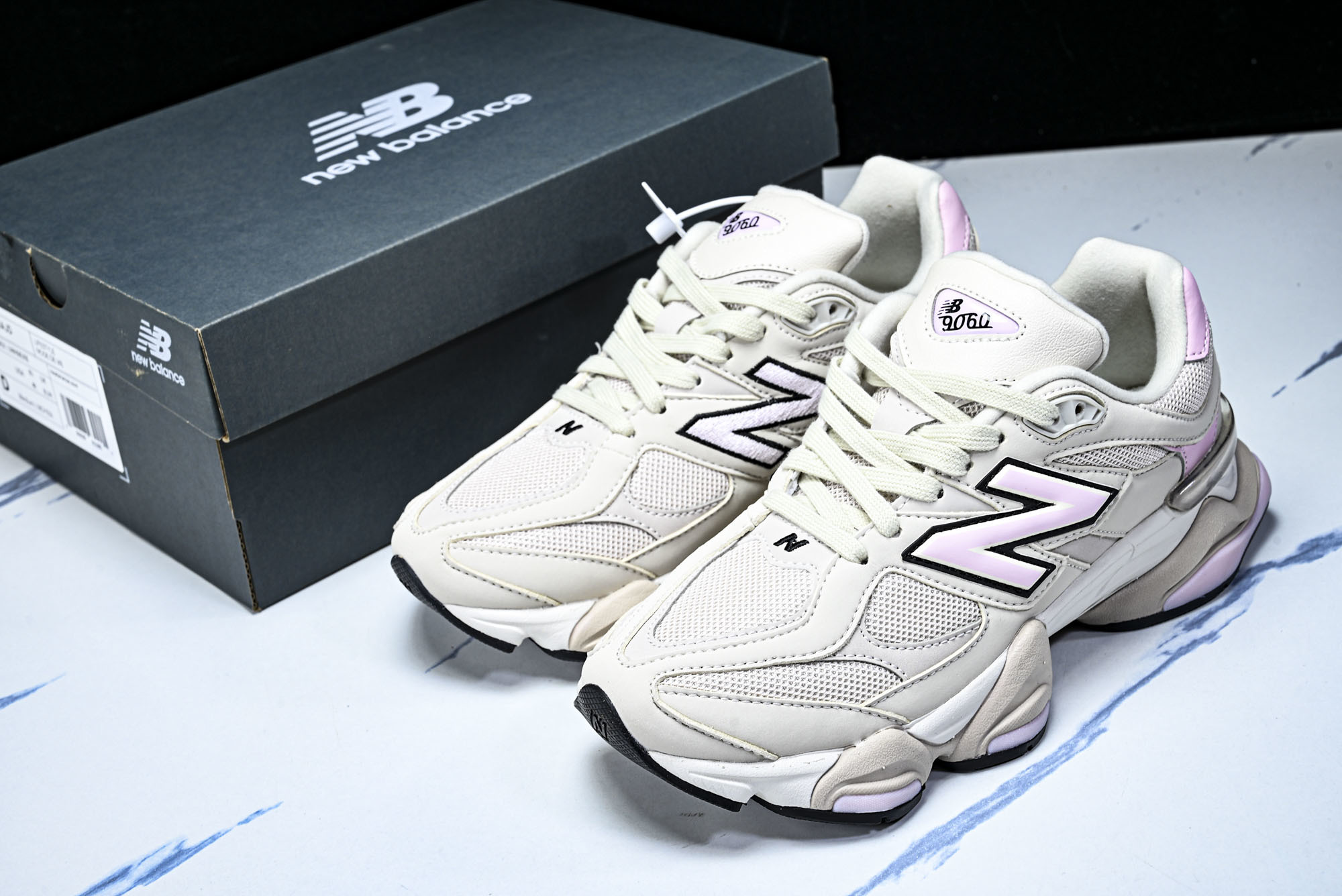 New Balance NB9060 联名款 复古休闲运动慢跑鞋 U9060AJD #YZ010#鞋款灵