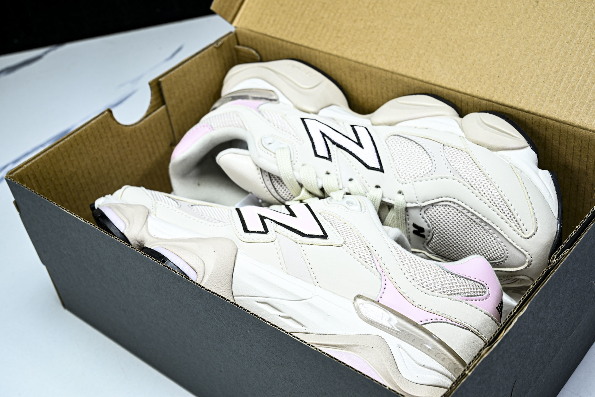 New Balance NB9060 联名款 复古休闲运动慢跑鞋 U9060AJD #YZ010#鞋款灵