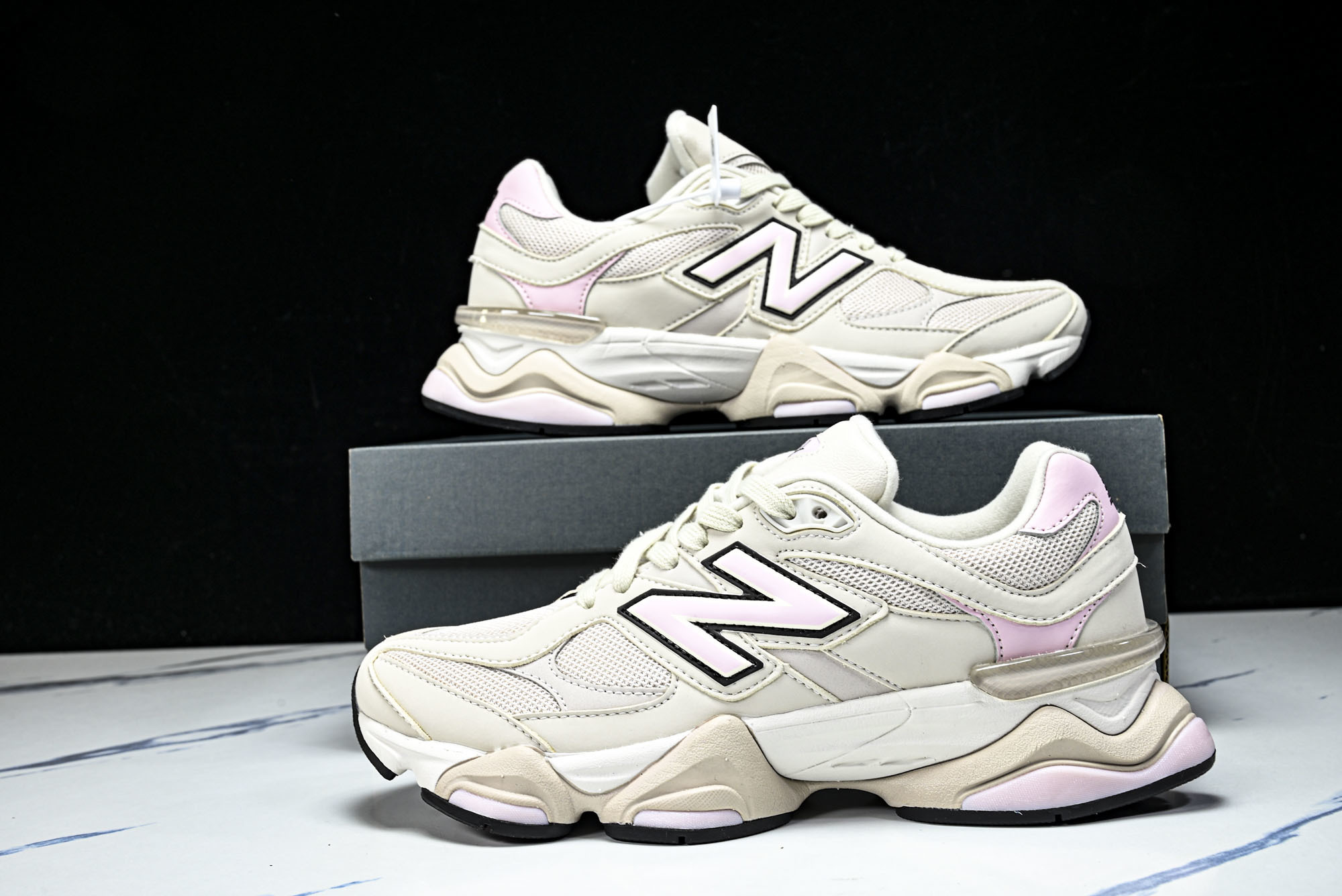New Balance NB9060 联名款 复古休闲运动慢跑鞋 U9060AJD #YZ010#鞋款灵