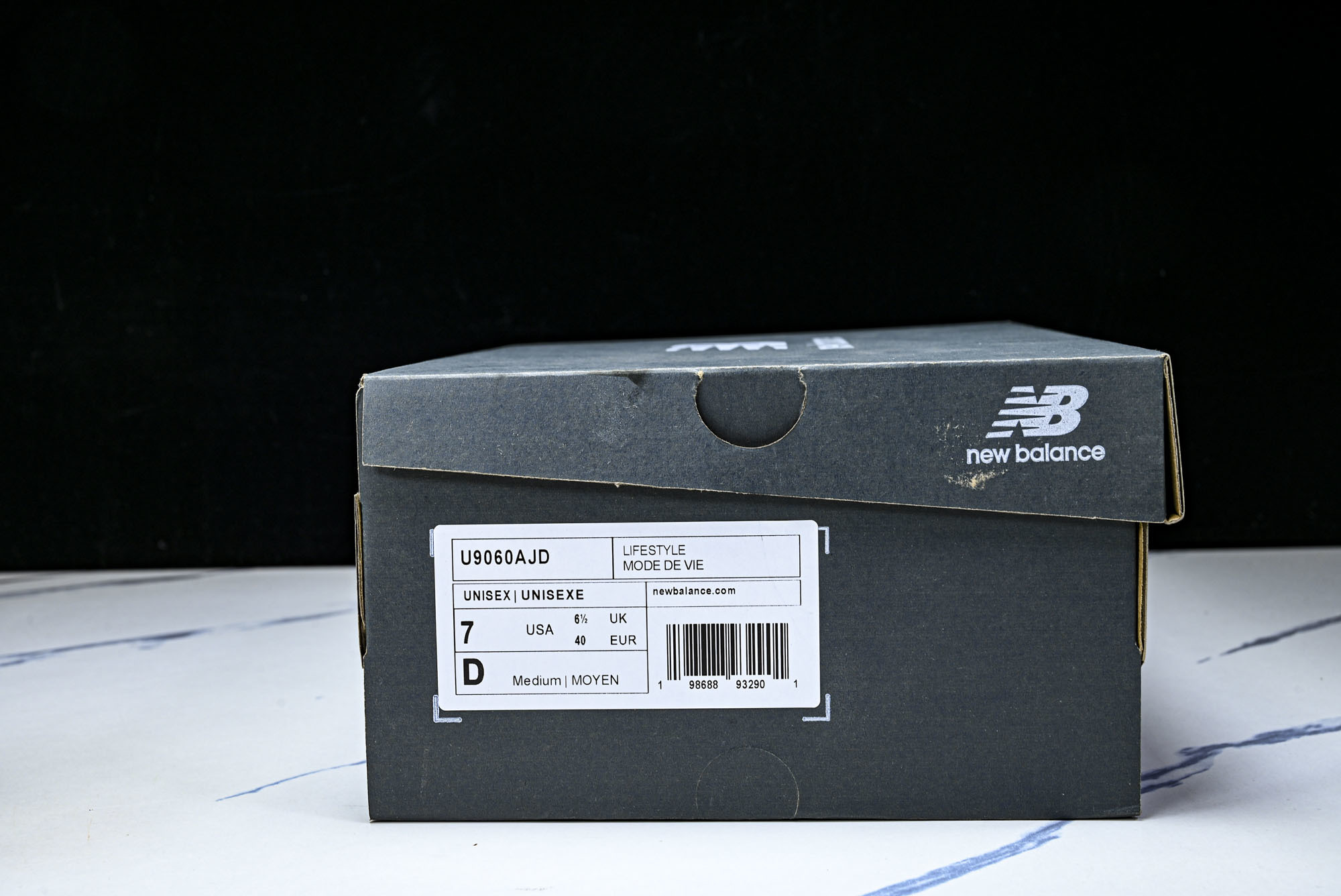 New Balance NB9060 联名款 复古休闲运动慢跑鞋 U9060AJD #YZ010#鞋款灵