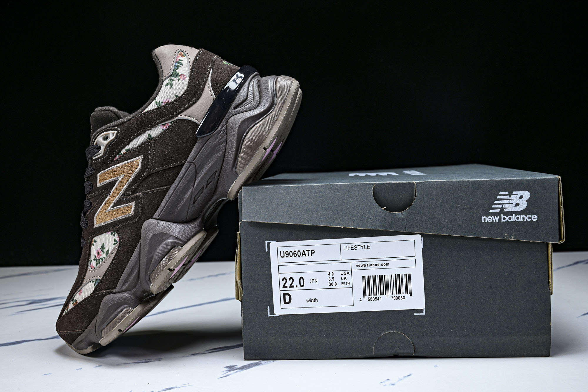 New Balance NB9060 联名款 复古休闲运动慢跑鞋 U9060ATP #YZ010#鞋款灵