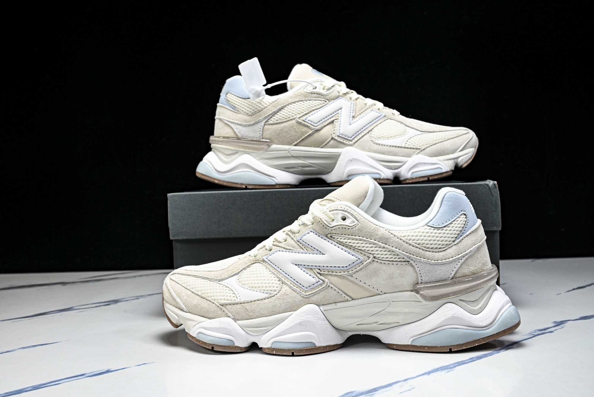 New Balance NB9060 联名款 复古休闲运动慢跑鞋 U9060AUA #YZ010#鞋款灵