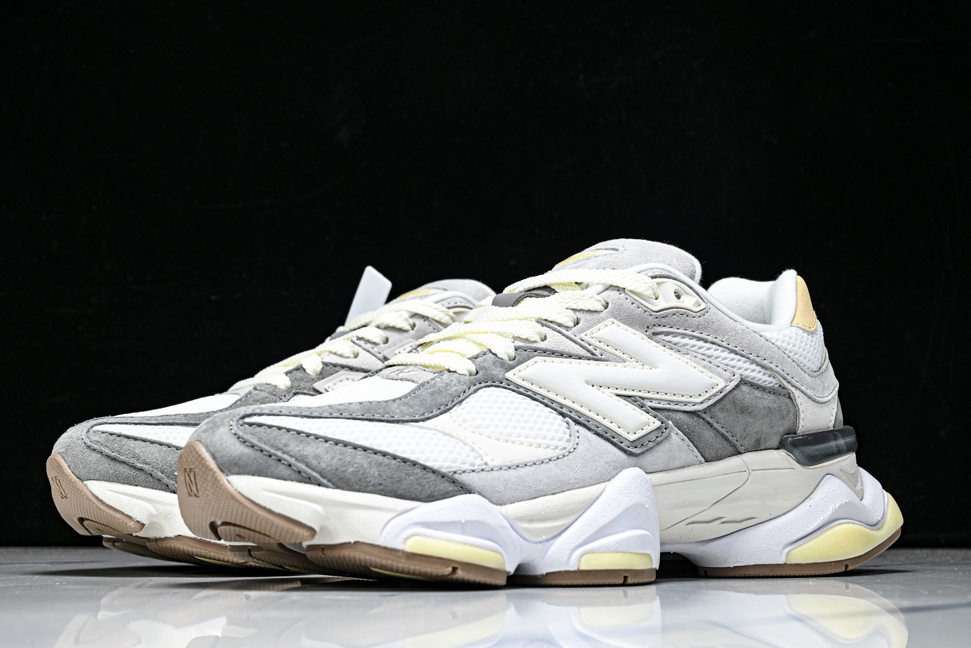 New Balance NB9060 联名款 复古休闲运动慢跑鞋 U9060AUB #YZ010#鞋款灵